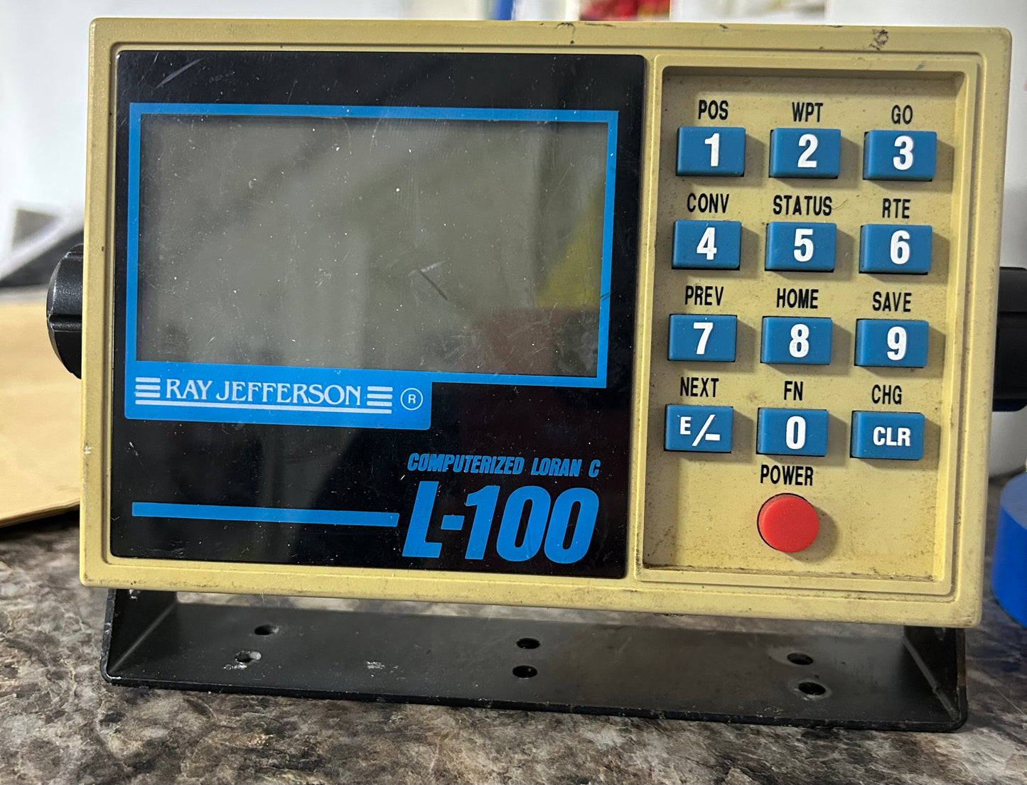Ray Jefferson Loran C Navigator L-100 LED Marine Navigation Unit
