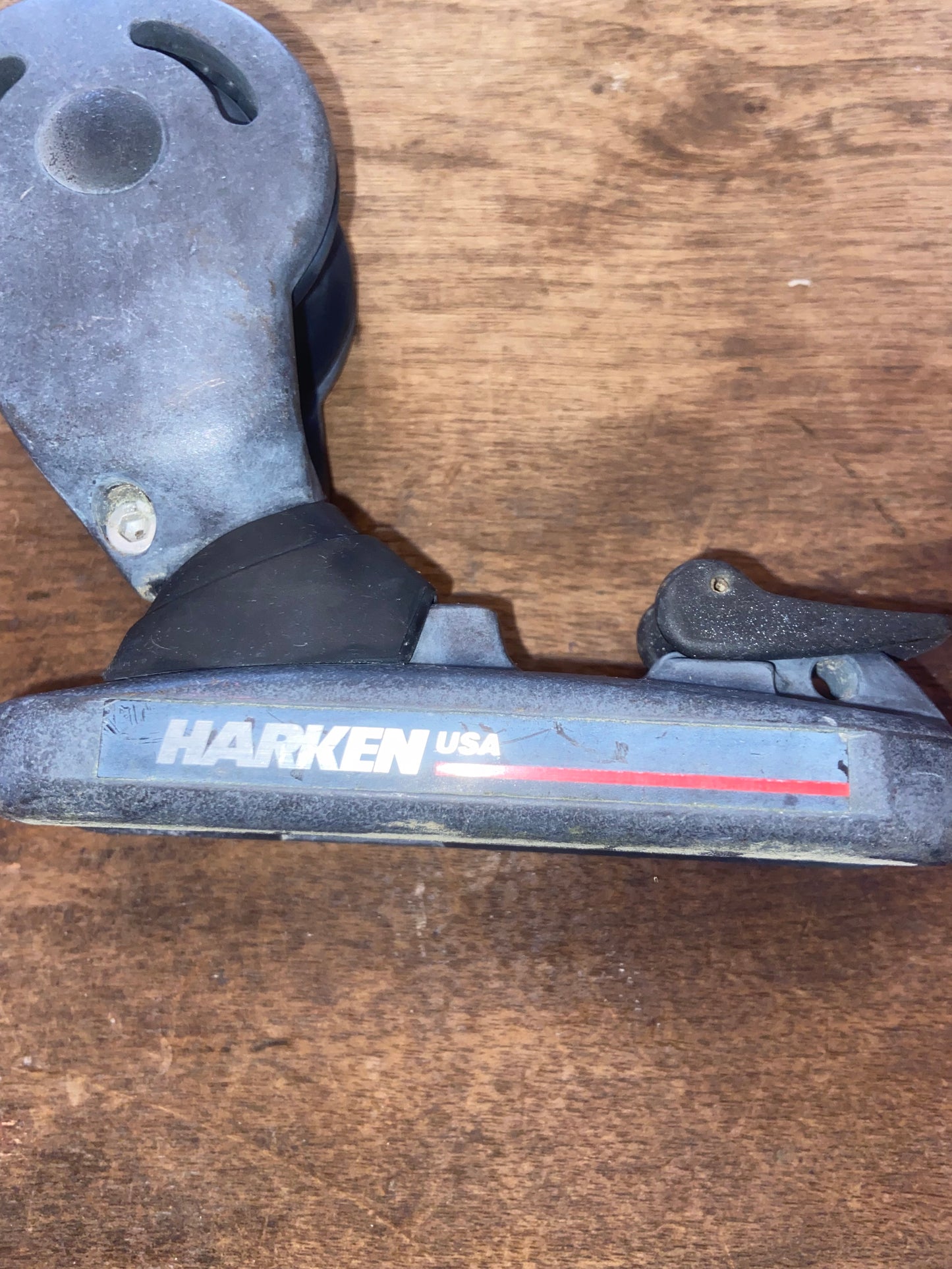 Harken 1 1/4” Jib Sheet Track Car With 2 1/2” Sheave & 3/4” Line Diame ...