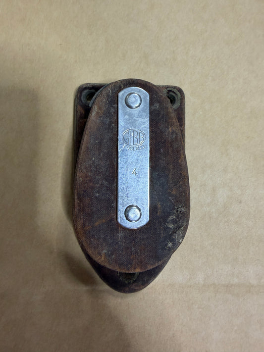 GIBB #4 Tufnol Cheek Block - 1 7/8" Sheave - 5/16" Line Width