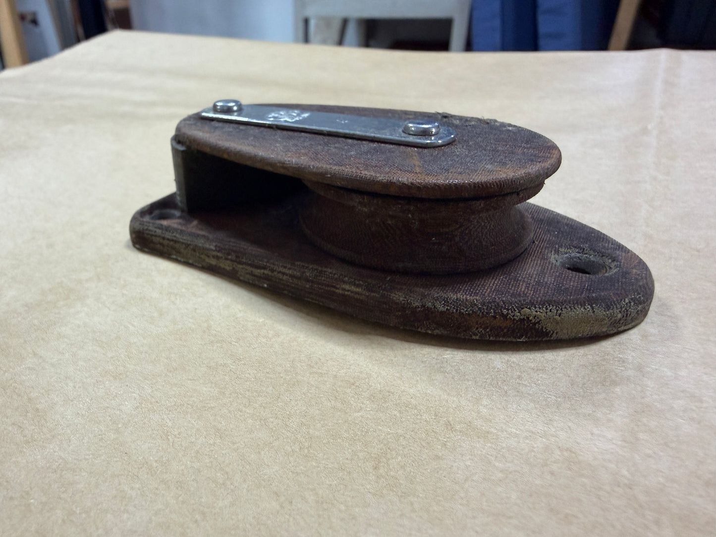 GIBB #4 Tufnol Cheek Block - 1 7/8" Sheave - 5/16" Line Width