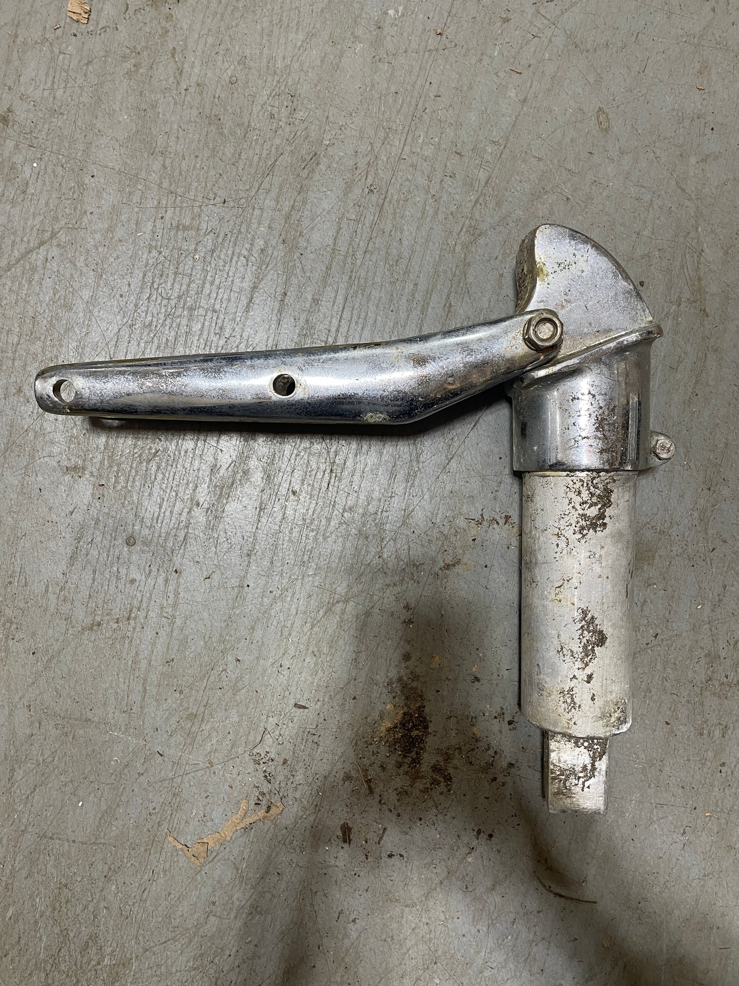 Irwin 10/4 Tiller Hardware AND Rudder Post -- #8