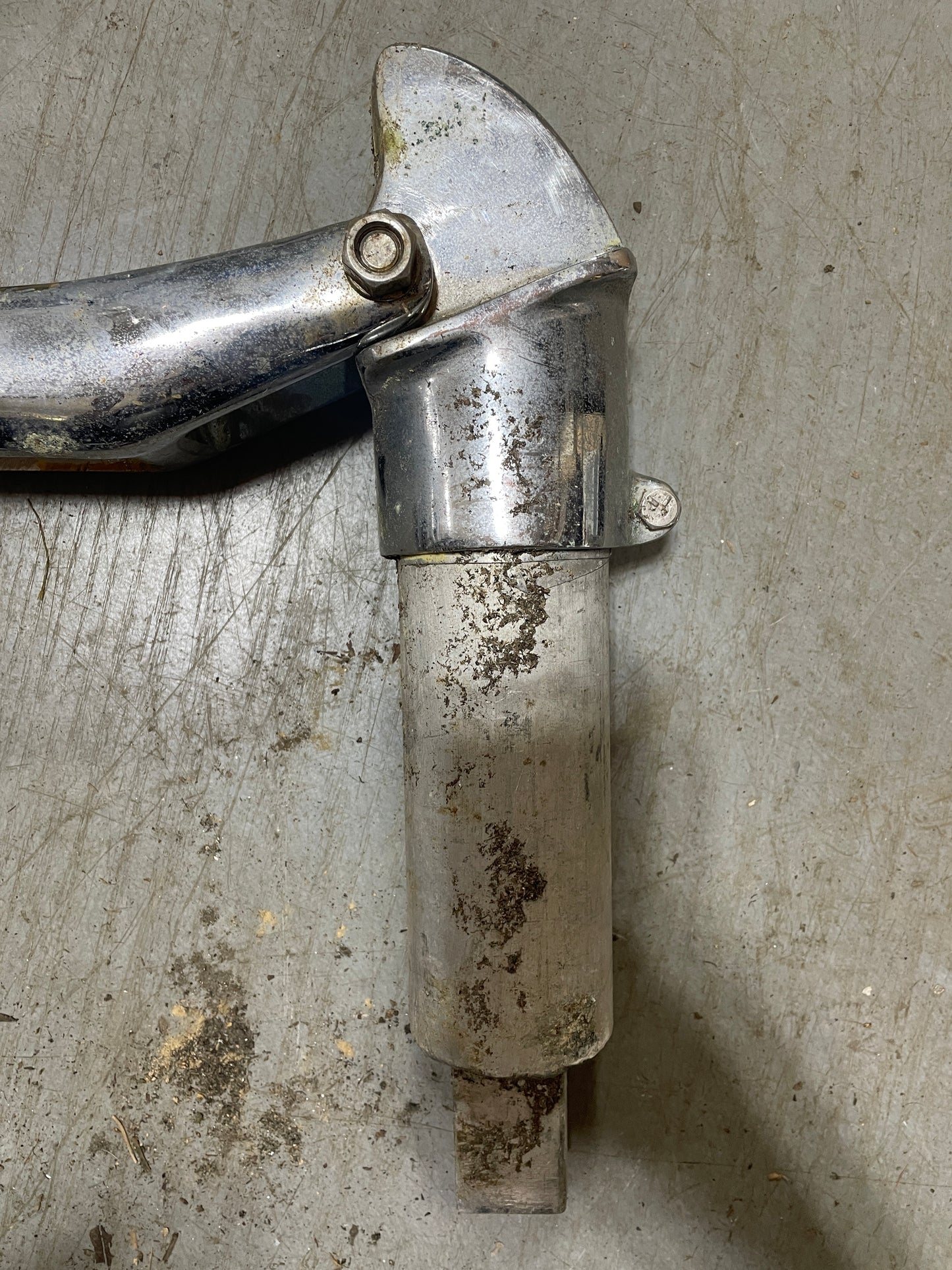 Irwin 10/4 Tiller Hardware AND Rudder Post -- #8