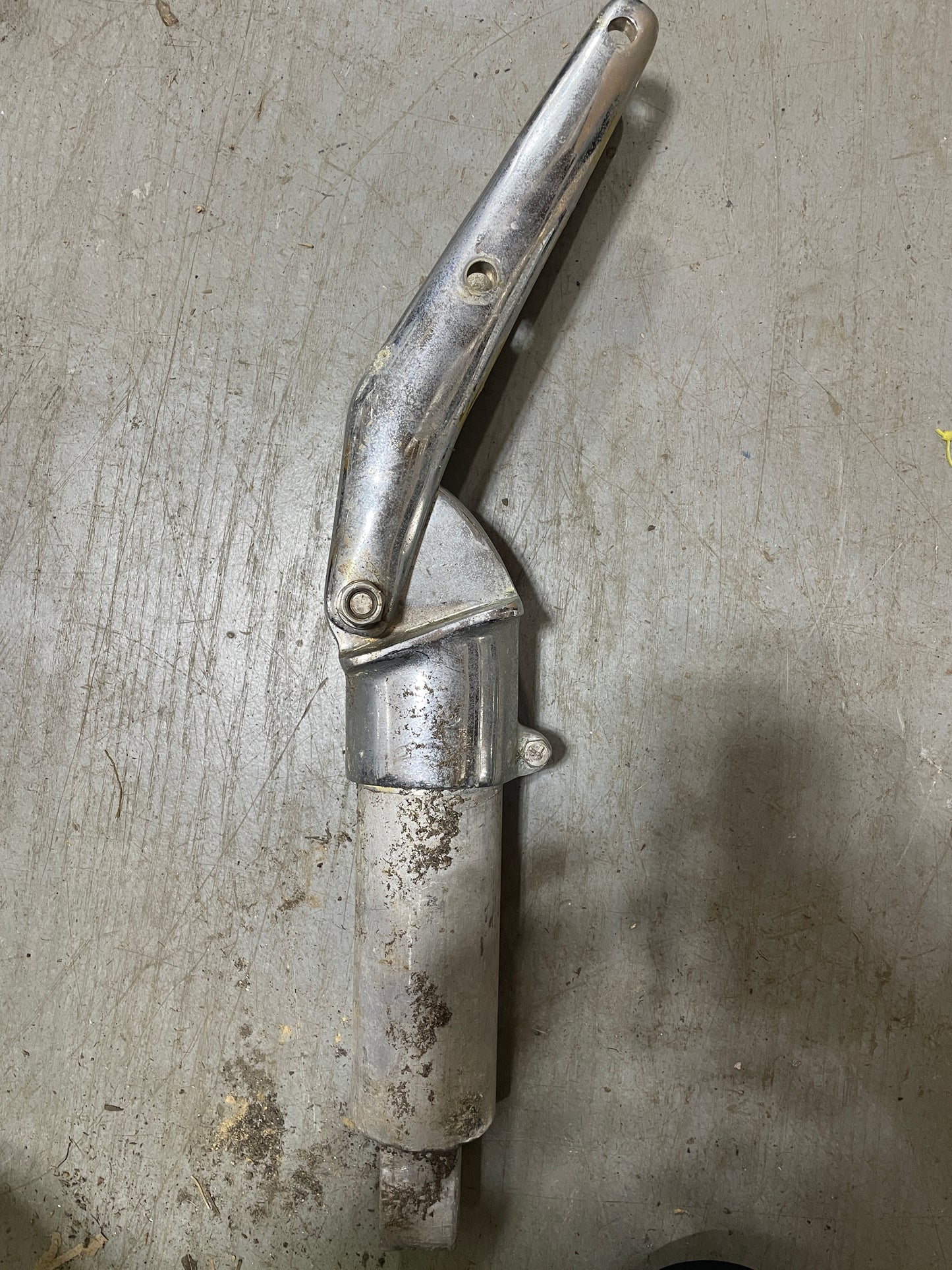 Irwin 10/4 Tiller Hardware AND Rudder Post -- #8