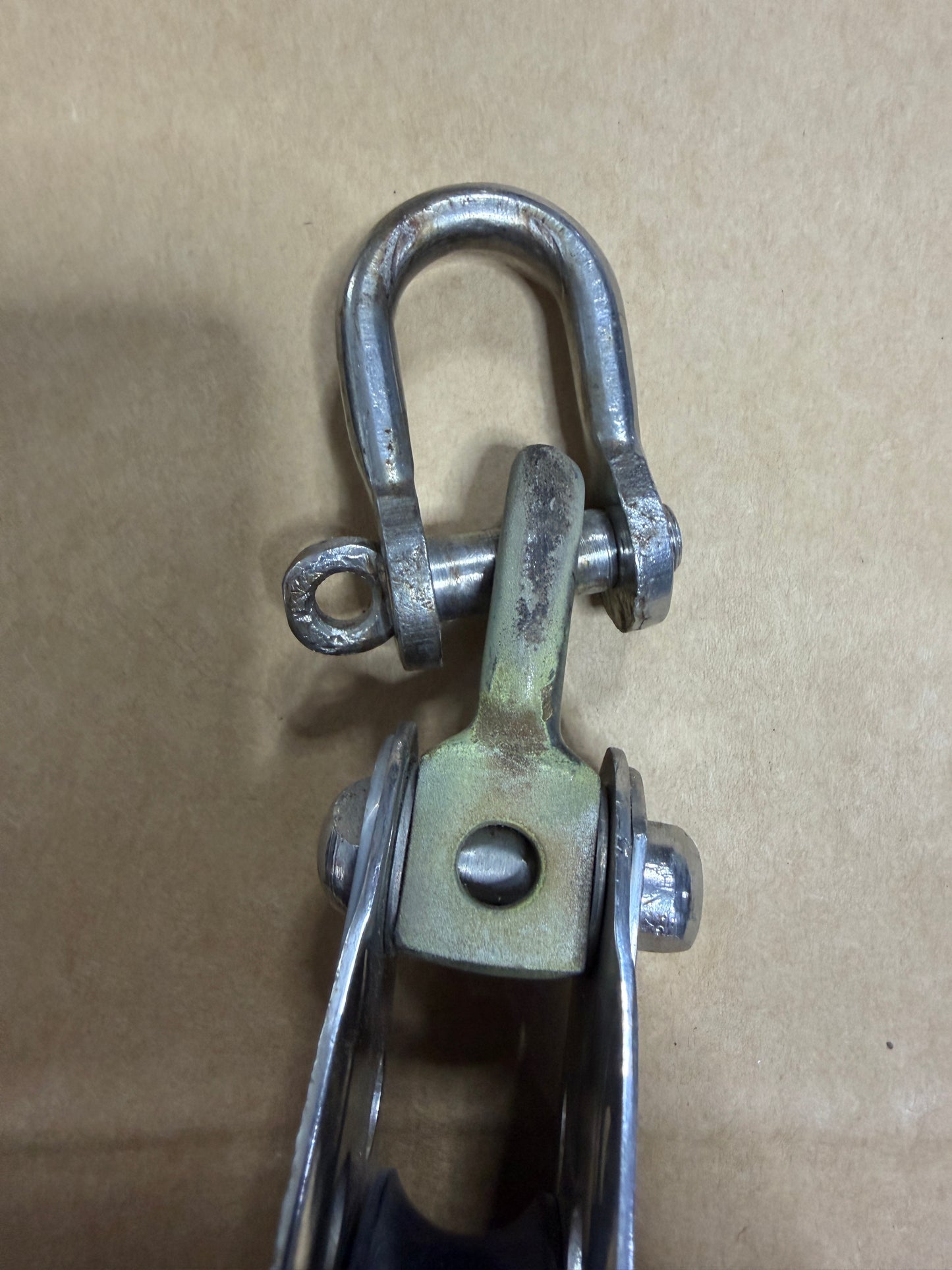 Cheoy Lee 2 1/2" Single Fixed Block - 1/2" Line Width