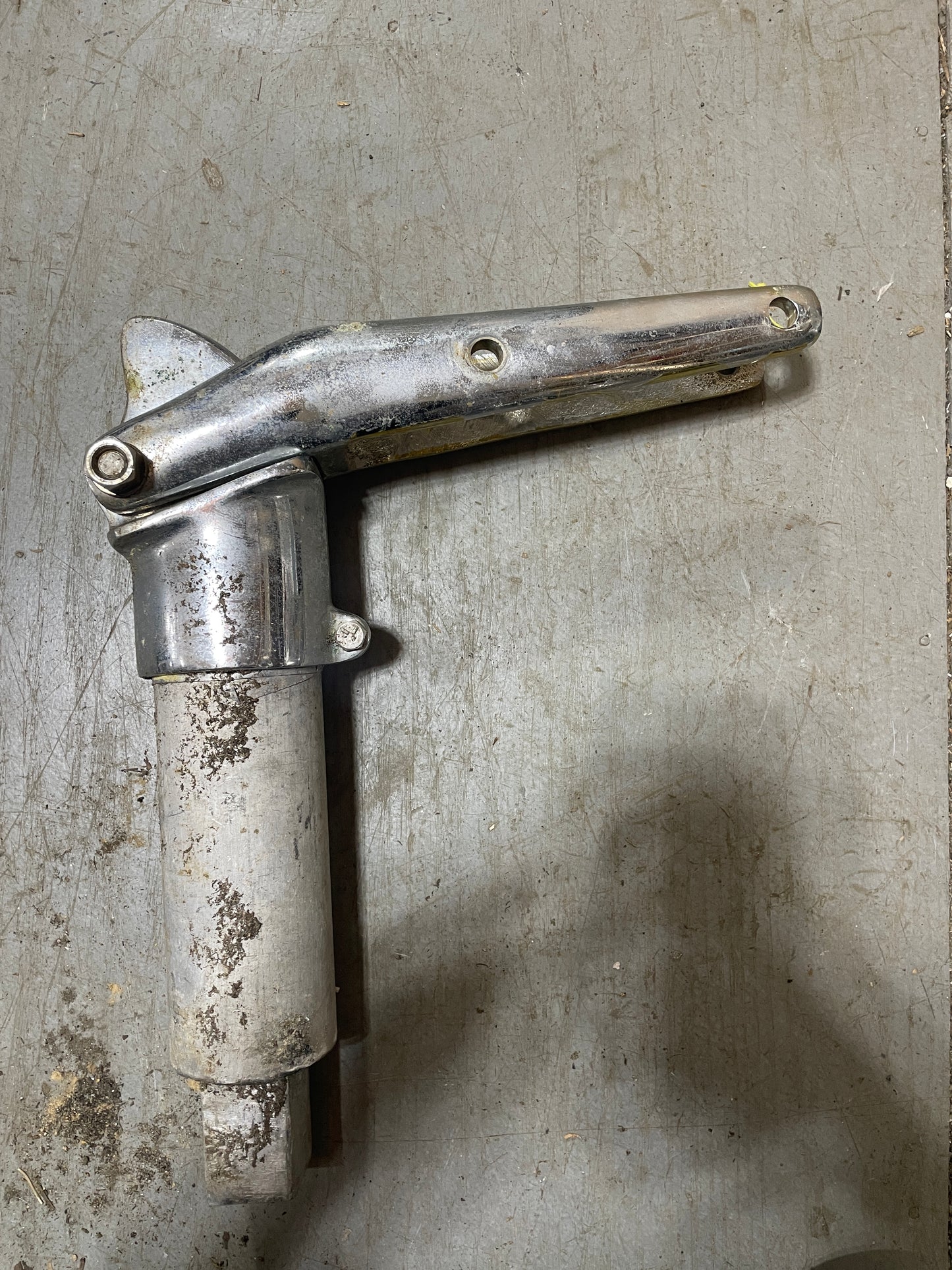 Irwin 10/4 Tiller Hardware AND Rudder Post -- #8