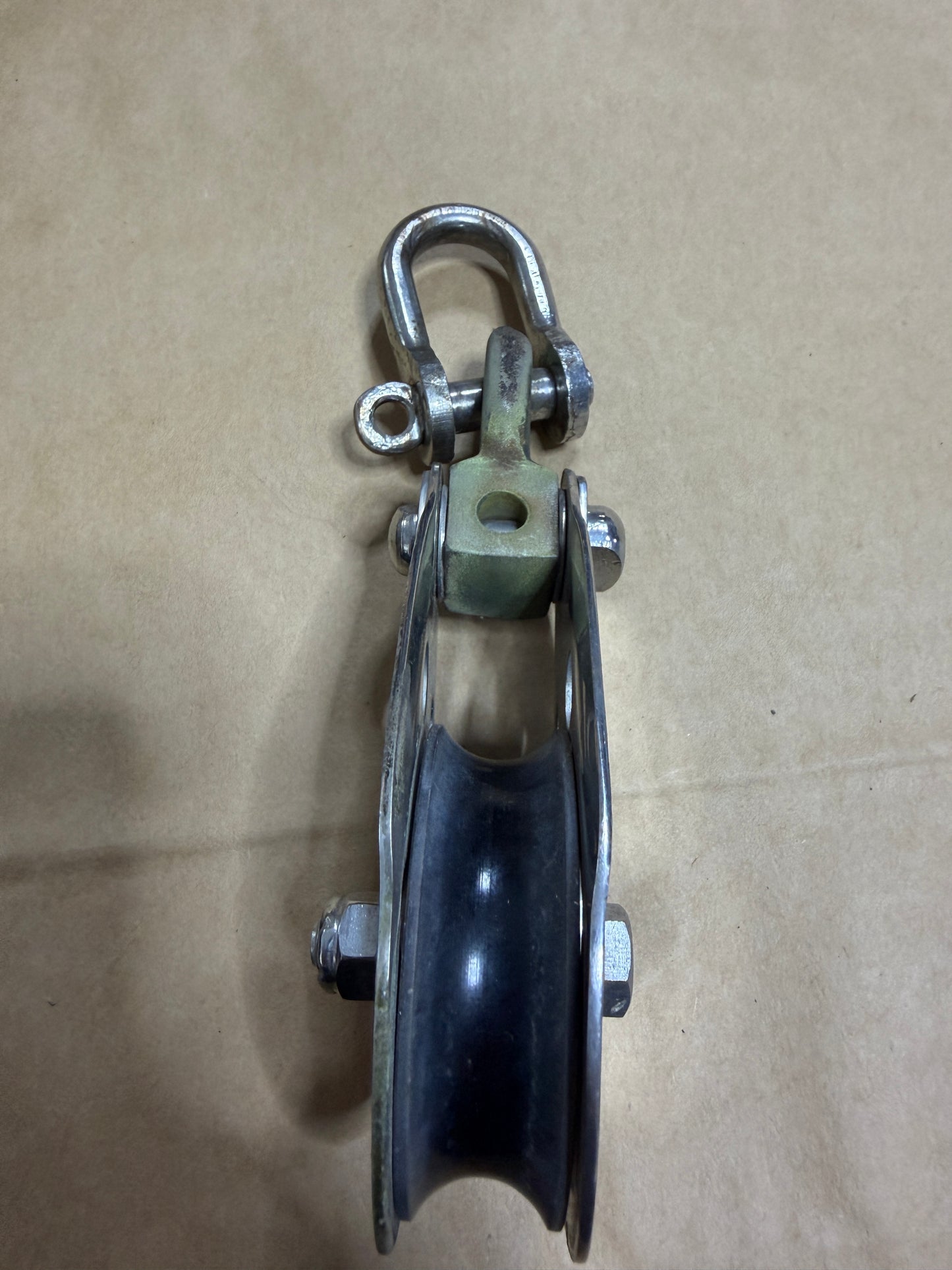 Cheoy Lee 2 1/2" Single Fixed Block - 1/2" Line Width