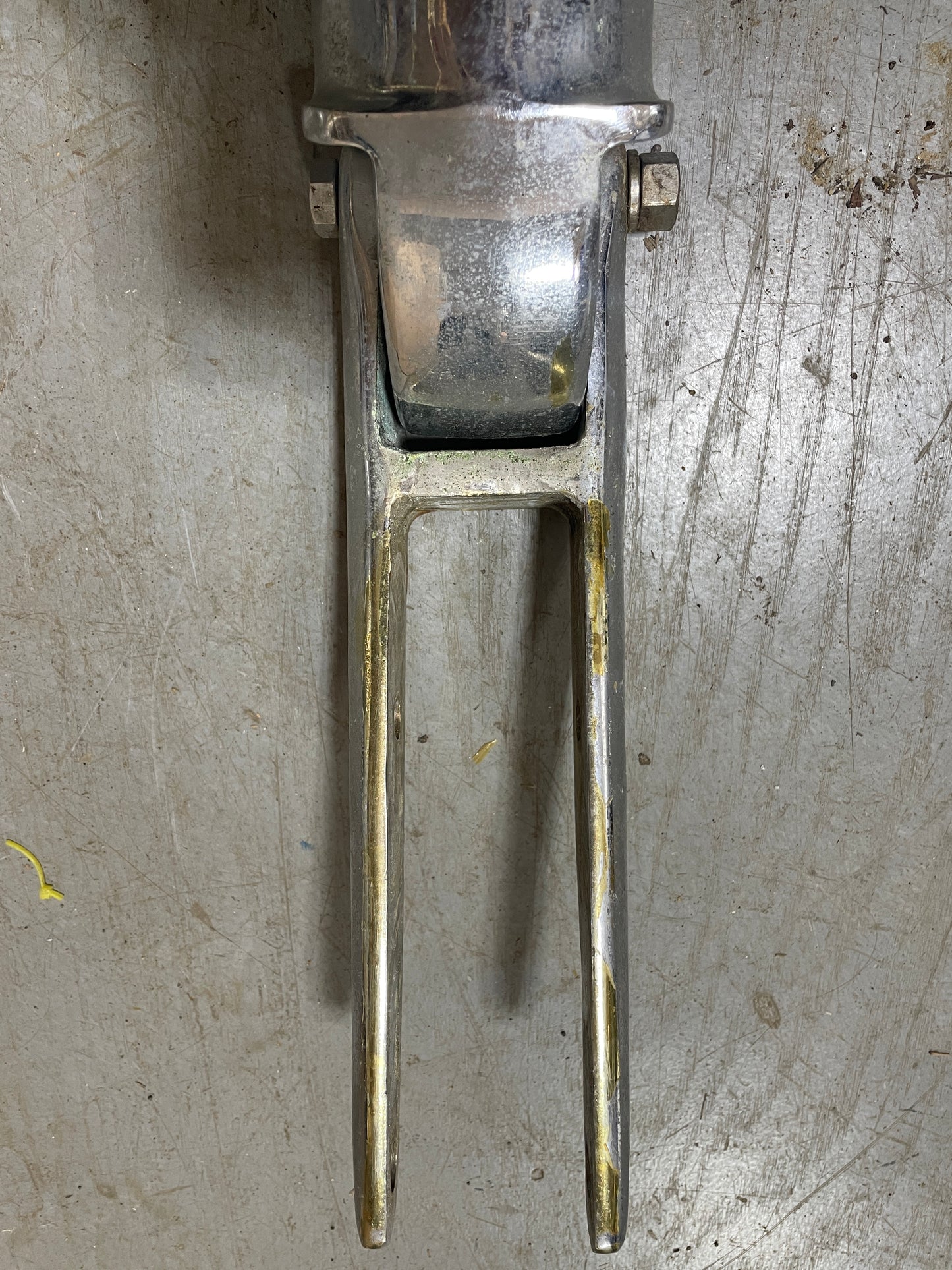 Irwin 10/4 Tiller Hardware AND Rudder Post -- #8