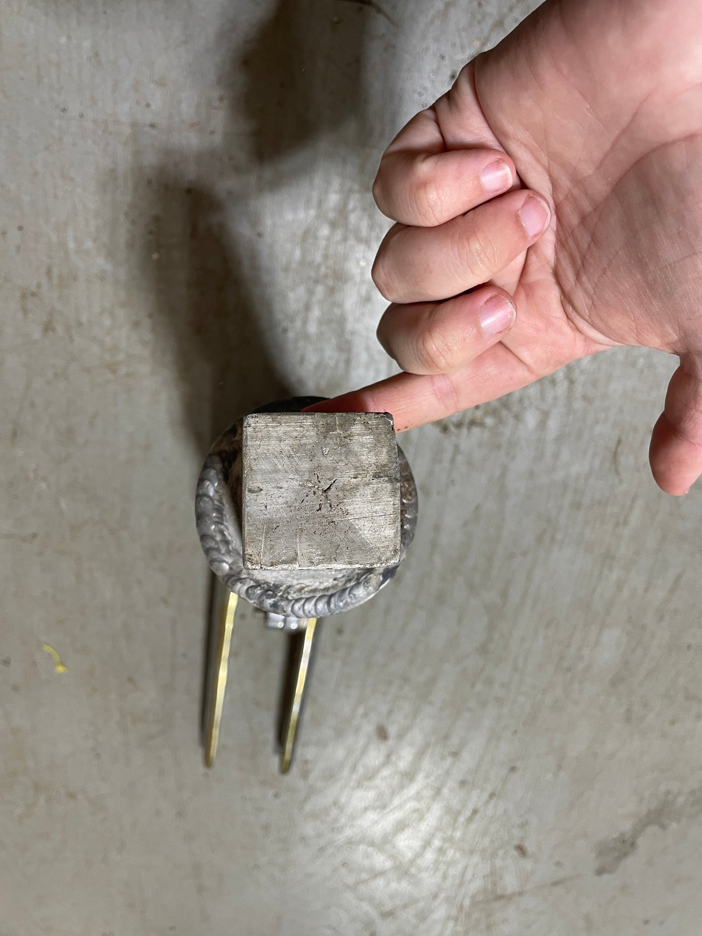 Irwin 10/4 Tiller Hardware AND Rudder Post -- #8