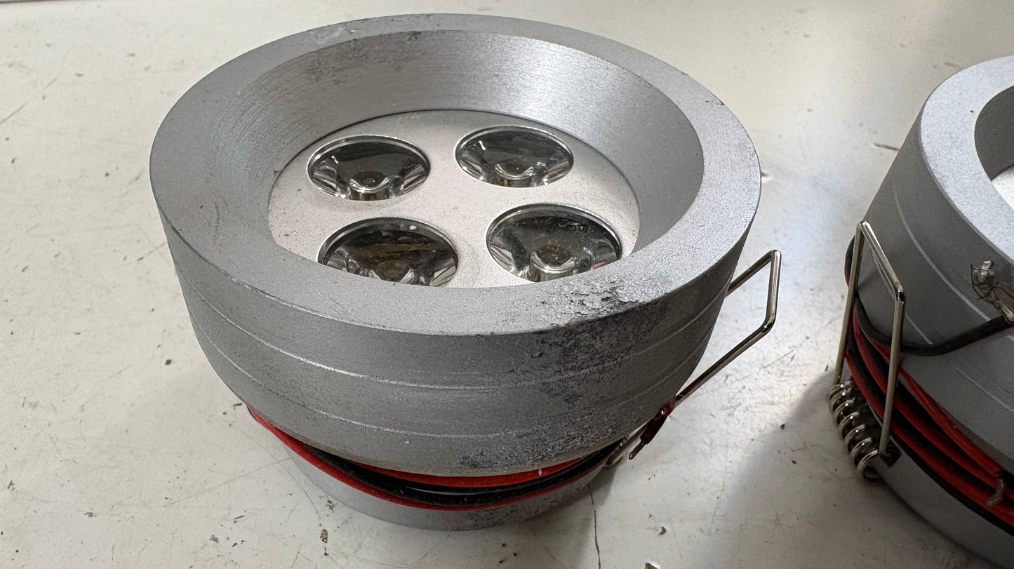 LED Interior Downlight set of 3