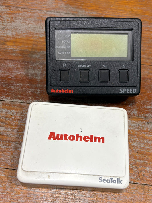 Autohelm Speed Display