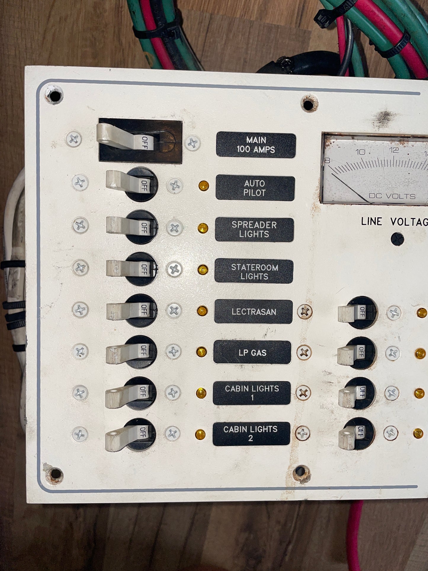 Paneltronics 24 Switch 12 Volt DC Panel