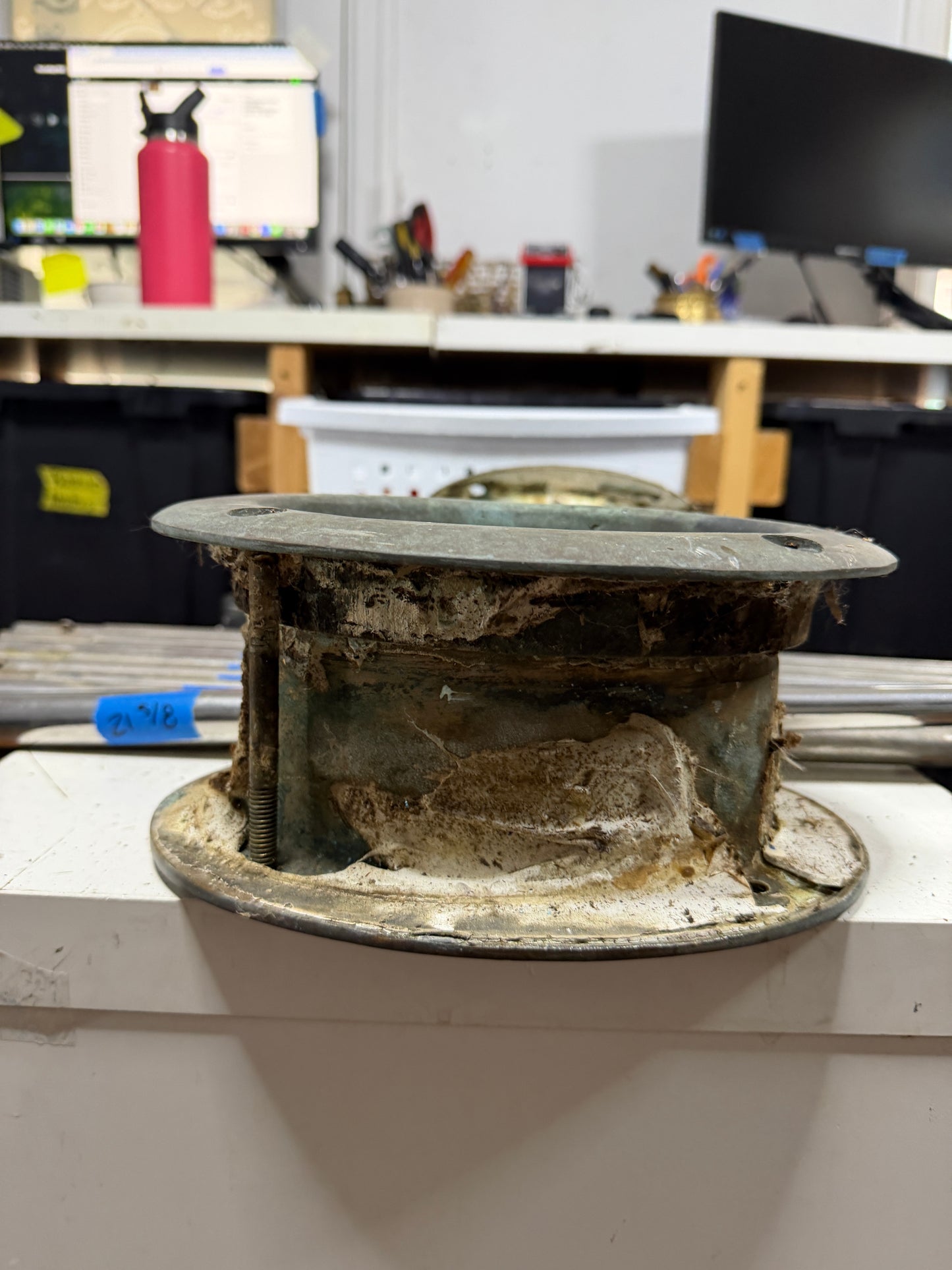 Solid Bronze Anchor Hawse - 6 3/4" Long x 4 1/4" Width Mounting