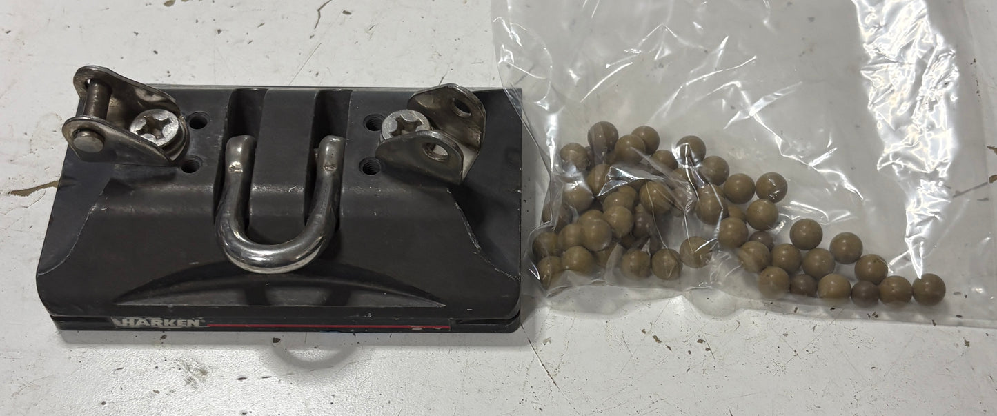 Harken Track / Traveler Car with Ball Bearings 1 1/2" Track