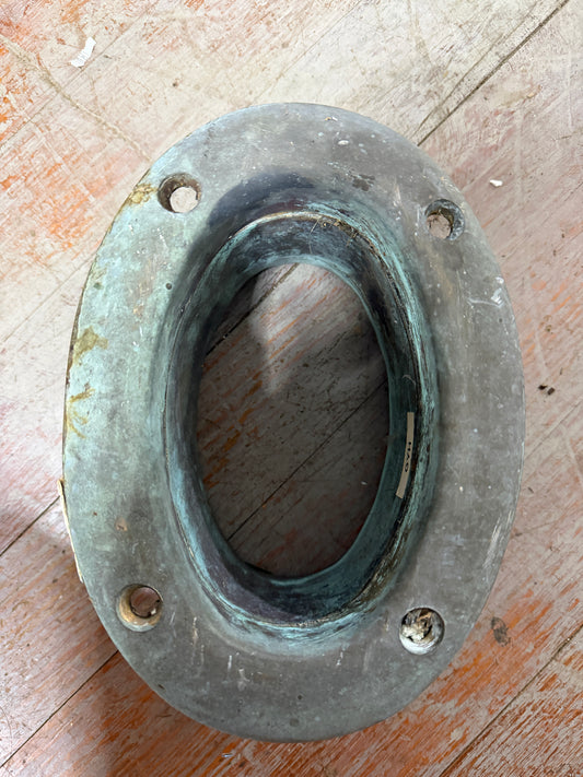 Solid Bronze Anchor Hawse - 6 3/4" Long x 4 1/4" Width Mounting