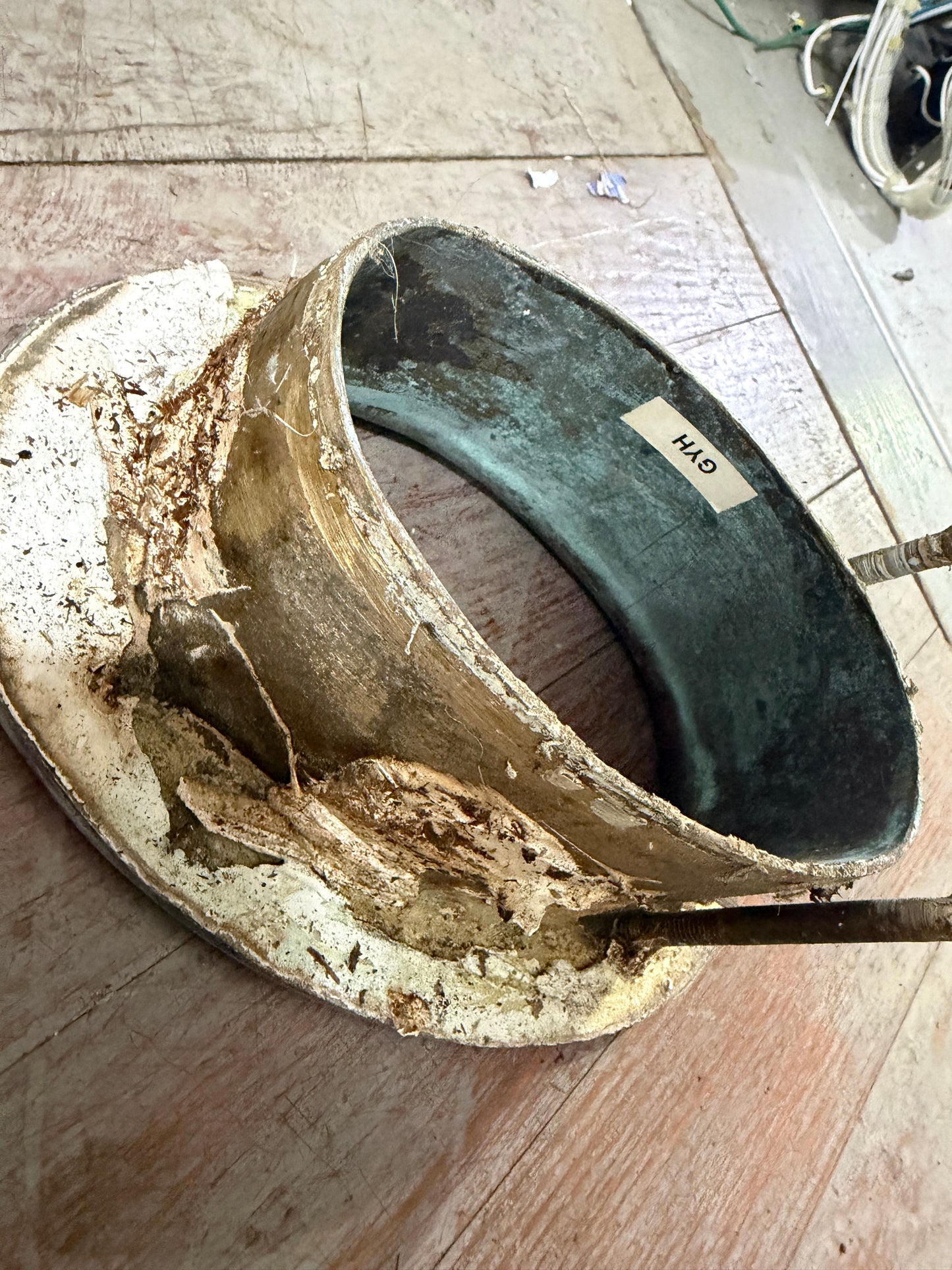 Solid Bronze Anchor Hawse - 6 3/4" Long x 4 1/4" Width Mounting