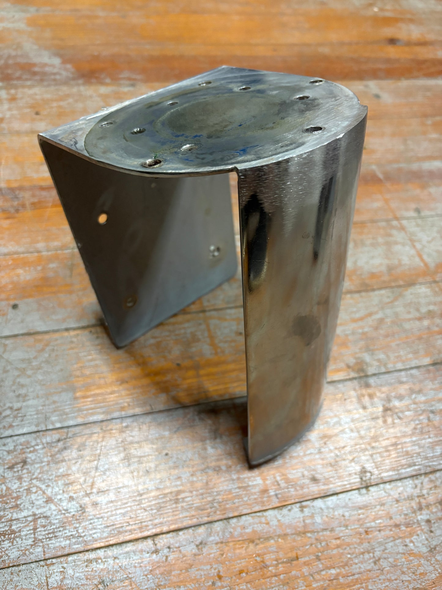 Stainless Steel Winch Mounting Base 9 3/8" Tall