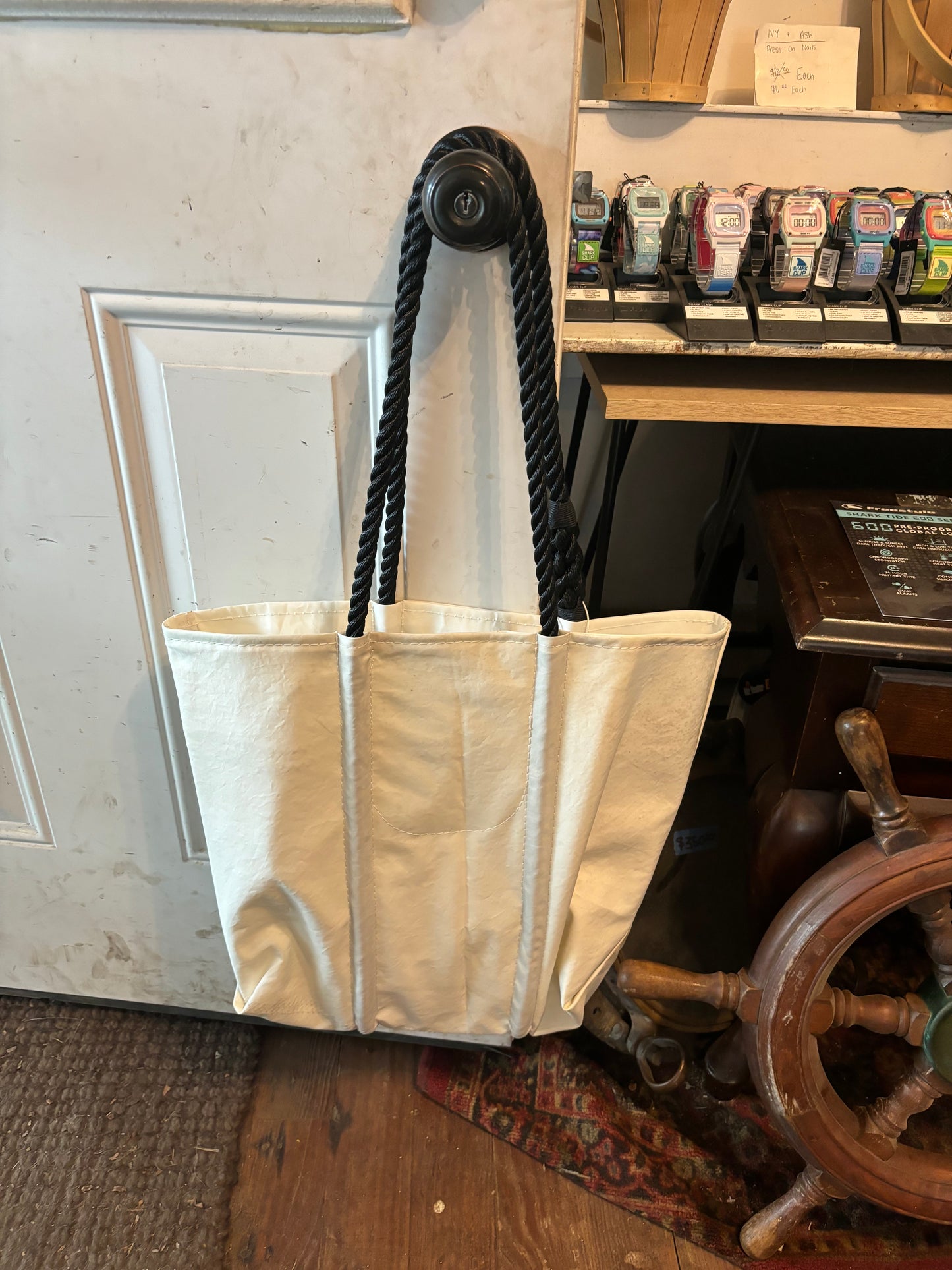 Paw Print Medium Seabag Tote