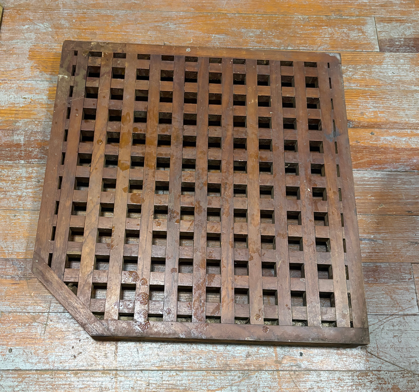 Teak Head Grate from Downeaster 38