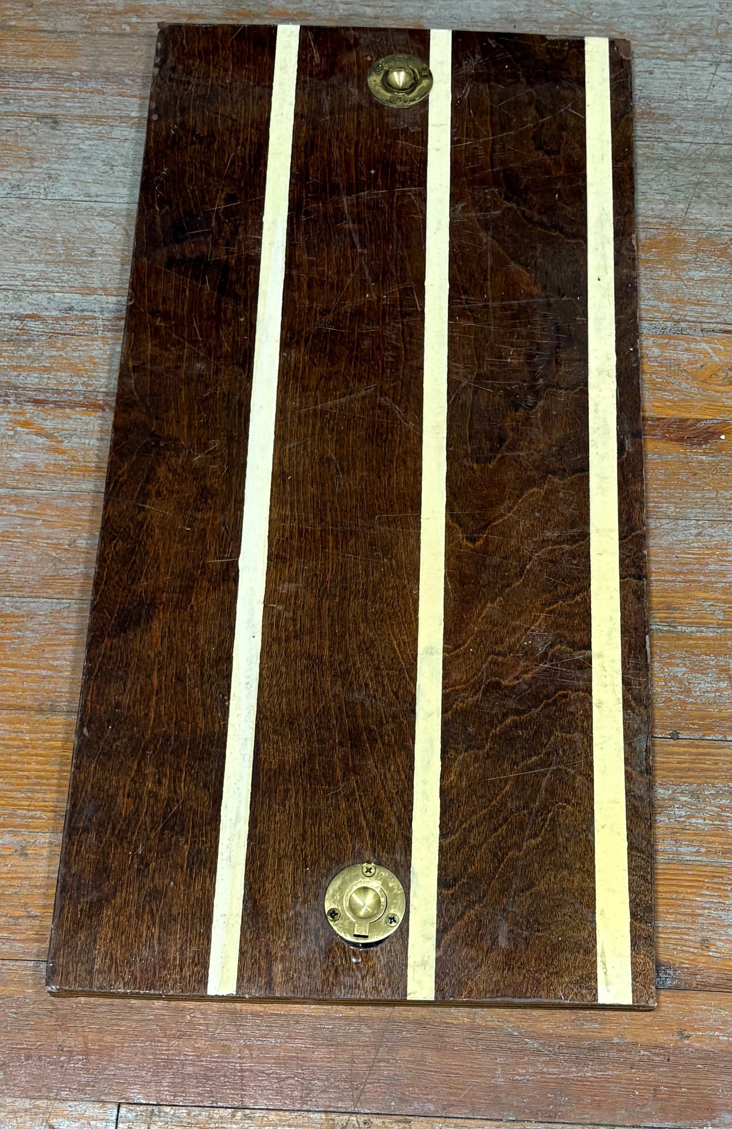 Hatch from Downeaster 38  30" x 14 3/4" Teak & Holly