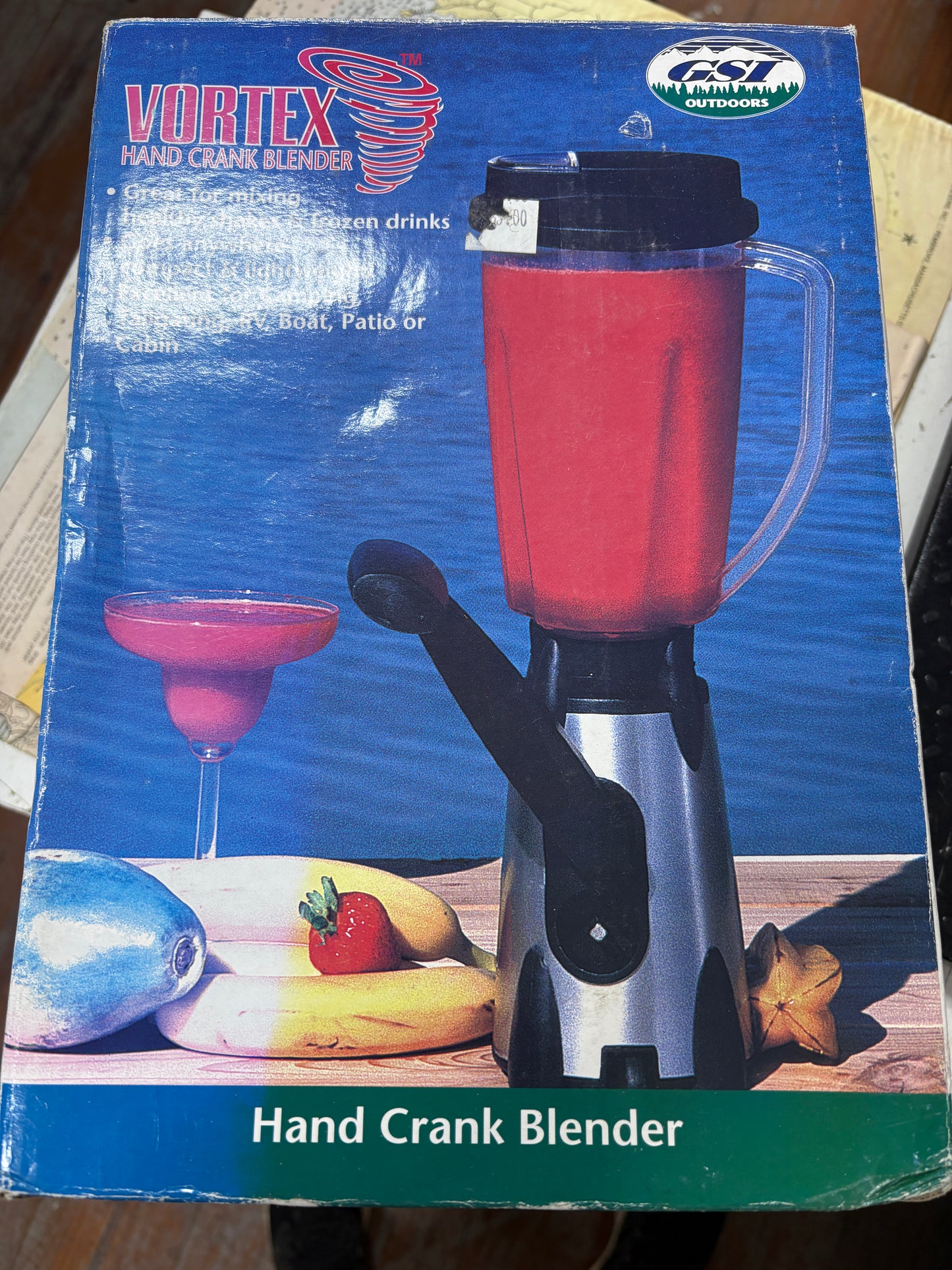 Vortex Hand Crank Blender NEW in box