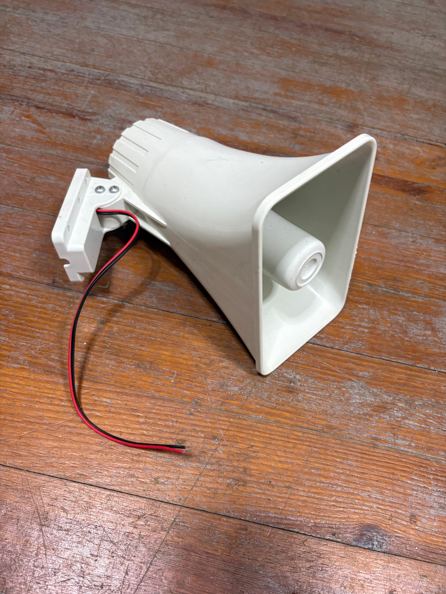 PHSP5 8" 65W 8-Ohm Indoor & Outdoor PA Horn Speaker 65 Watts, White