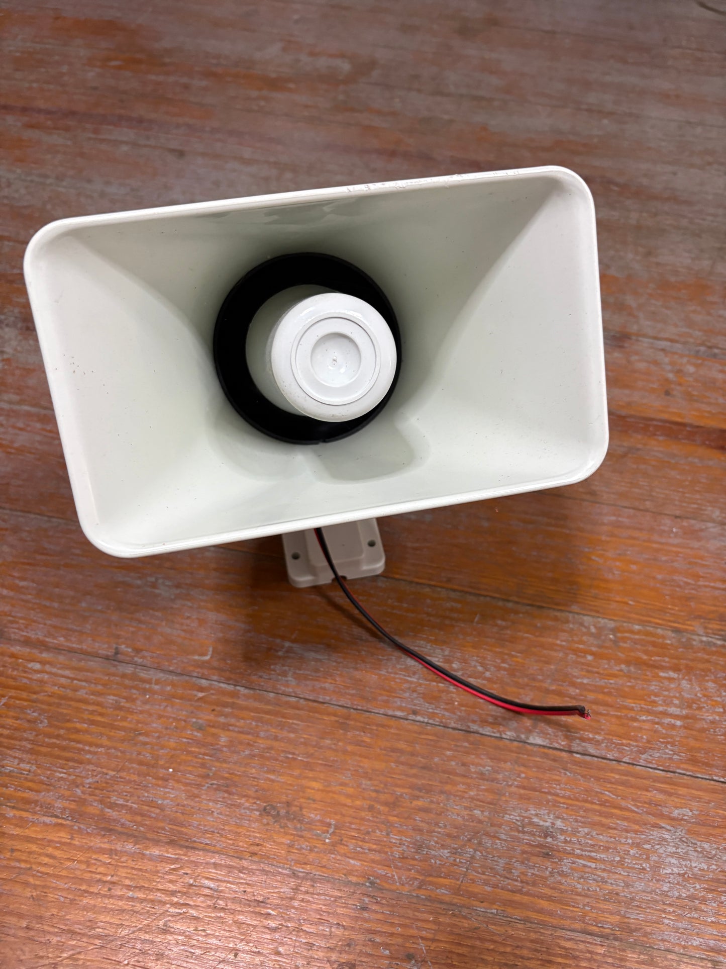PHSP5 8" 65W 8-Ohm Indoor & Outdoor PA Horn Speaker 65 Watts, White