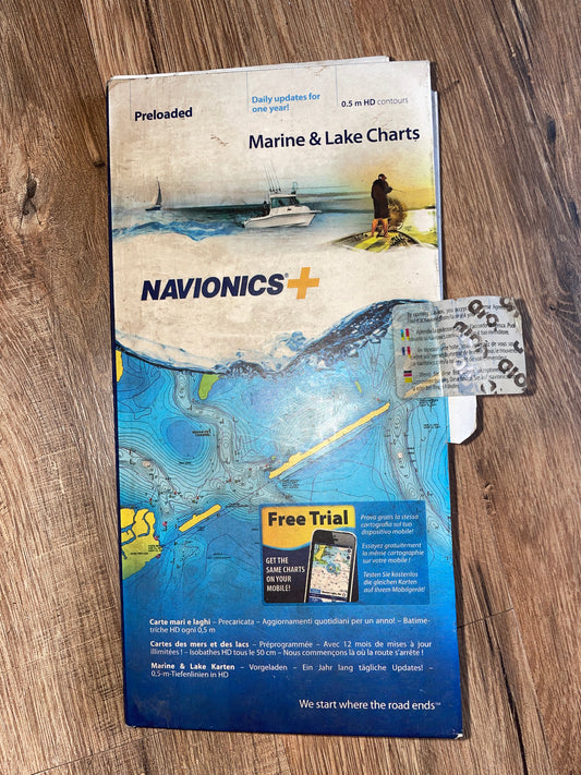 Navionics Preloaded Marine & Lake Charts (Flash Drive & Card) MULTIPLE LOCATIONS AVAILABLE