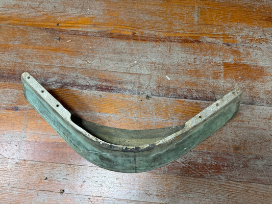 Vintage Bronze Bow Rub Rail Piece - 28" Wide x 9 7/8" Length