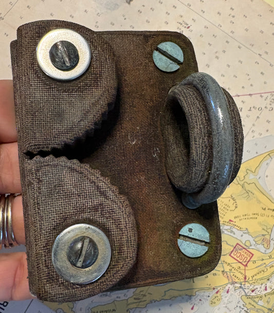 Tufnol Fairlead and Cam Cleat on Tufnol Base