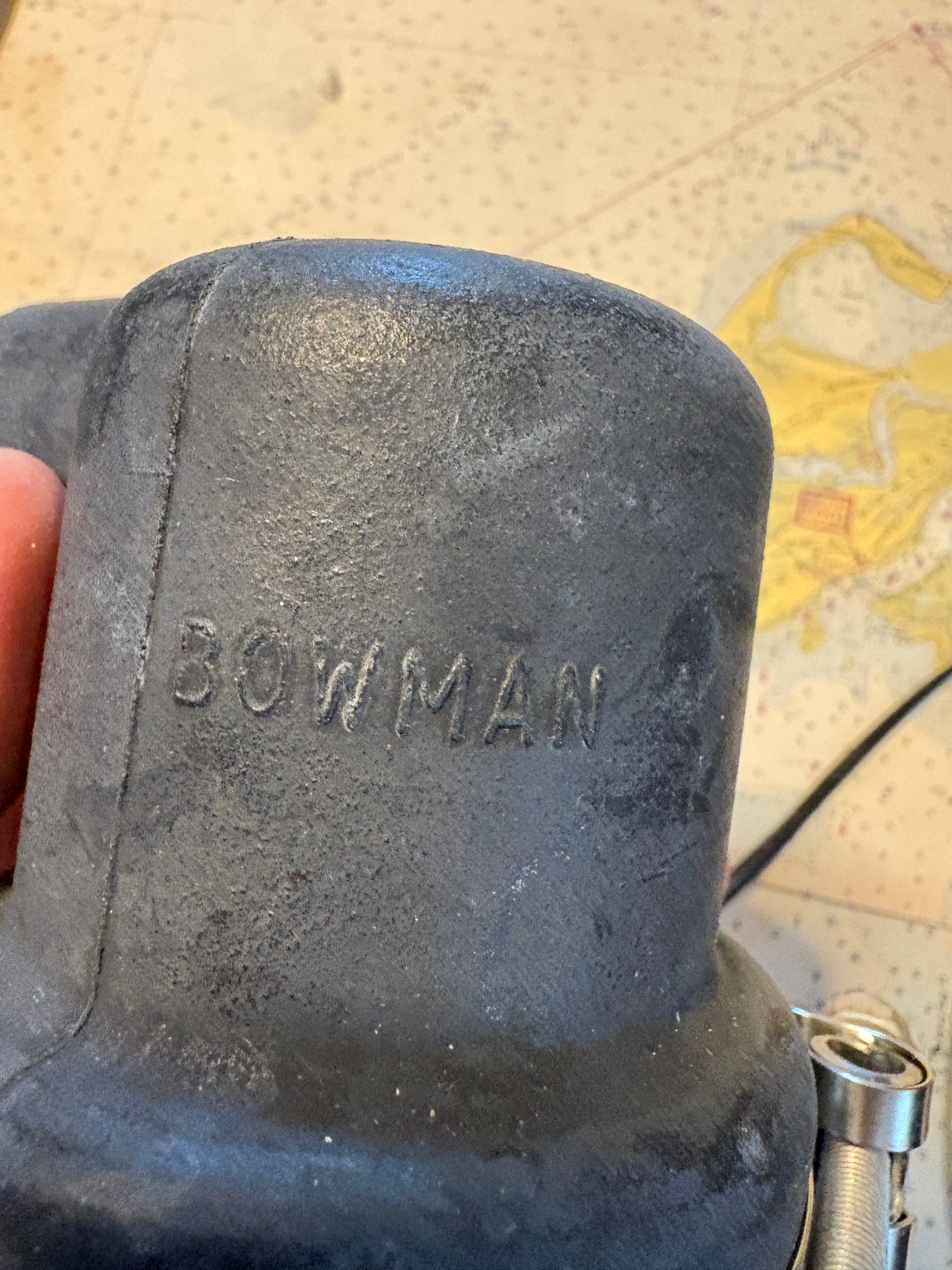 Bowman 3186np 90 Degree End Cap For Heat Exchangers