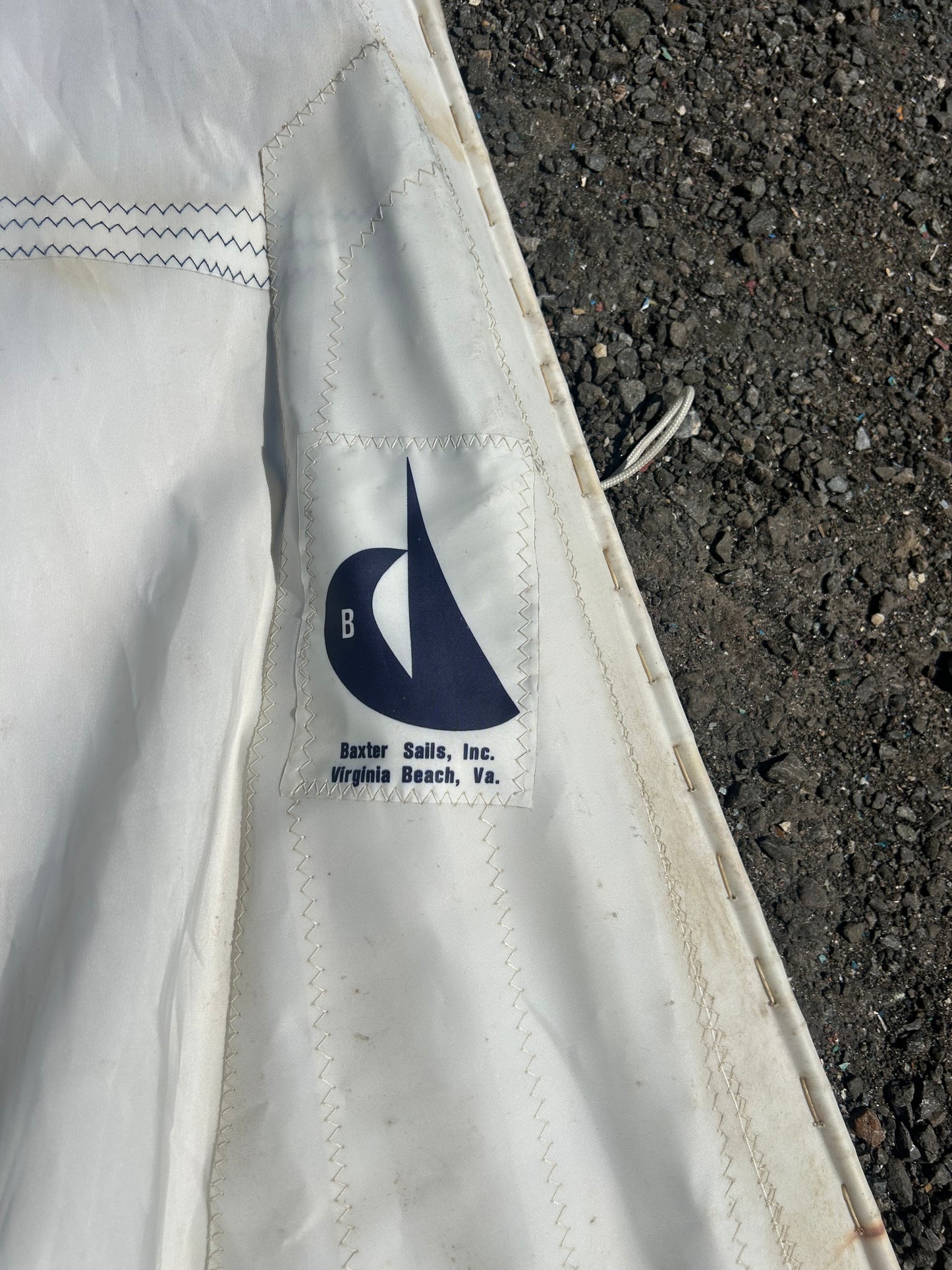 Baxter Sails Cape Dory Roller Furling Sail – White