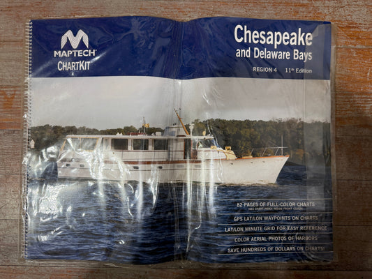 Chesapeake and Delaware Bays Region 4 - 11th Edition - Full Color Charts
