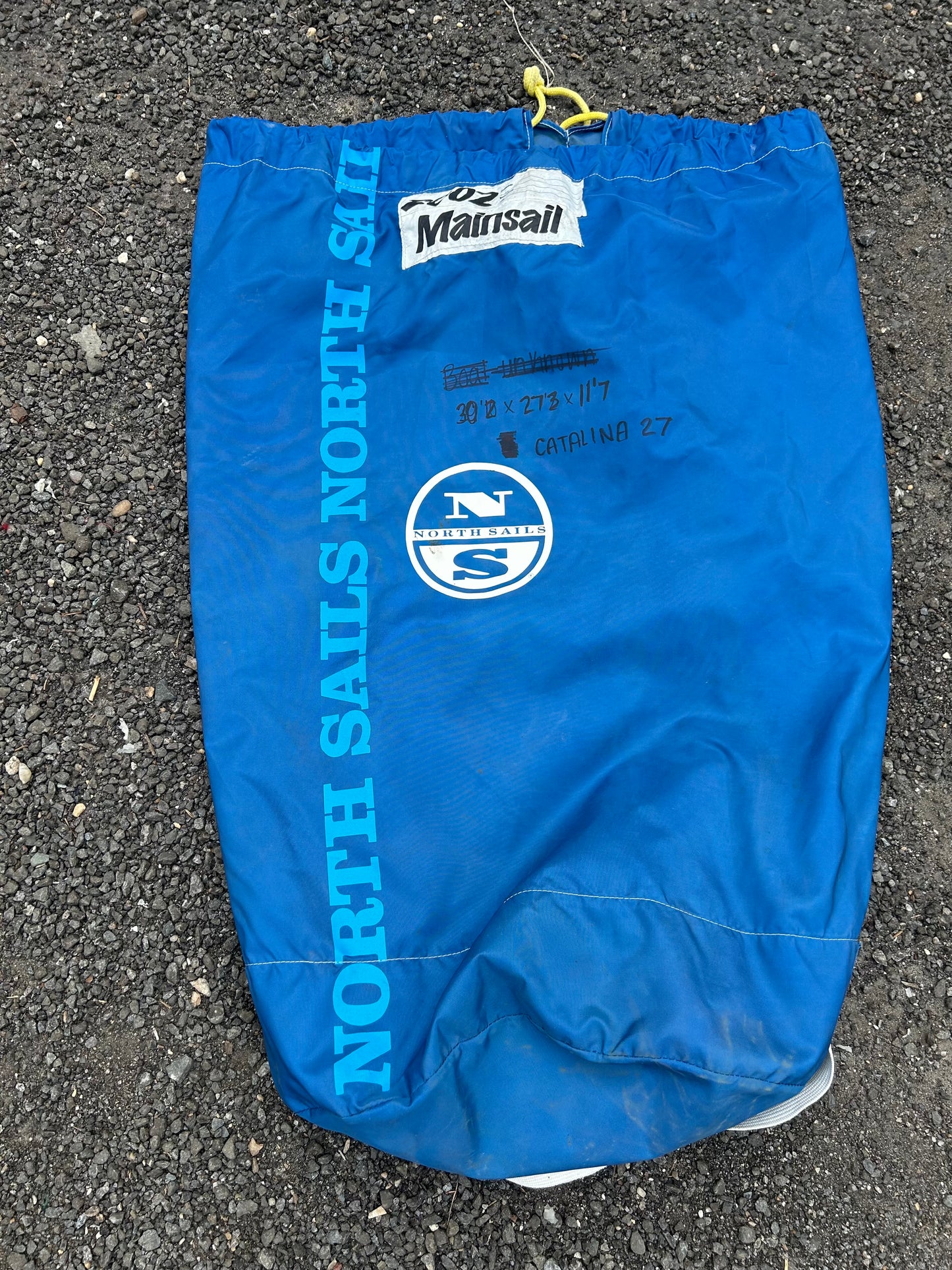 North Sails Catalina 27 Mainsail – 27’3” Luff – 11’7” Foot