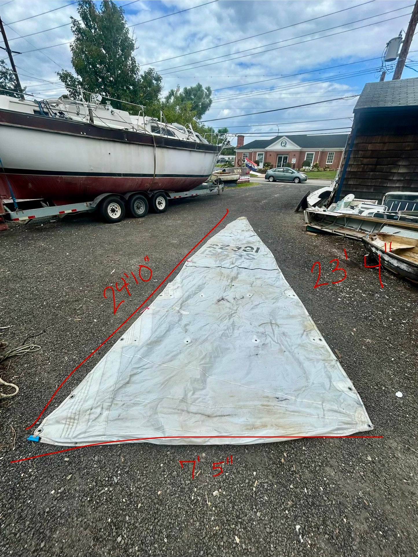 Doyle Sailmakers Mainsail – S2 7.0 – 24’10” x 23’4” x 7’5”