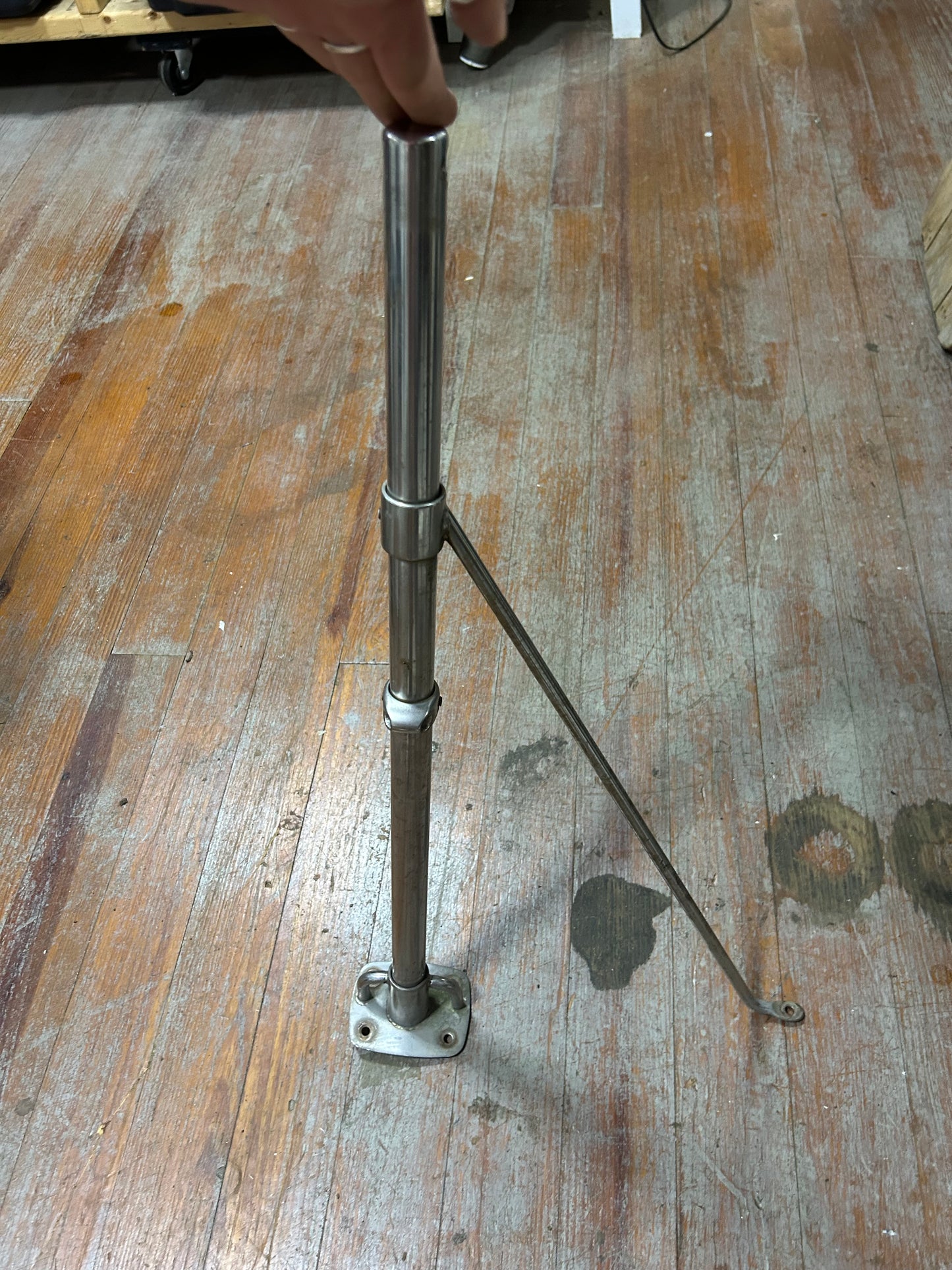 25 1/4” Stainless Steel Stanchion Gate - Pearson 323