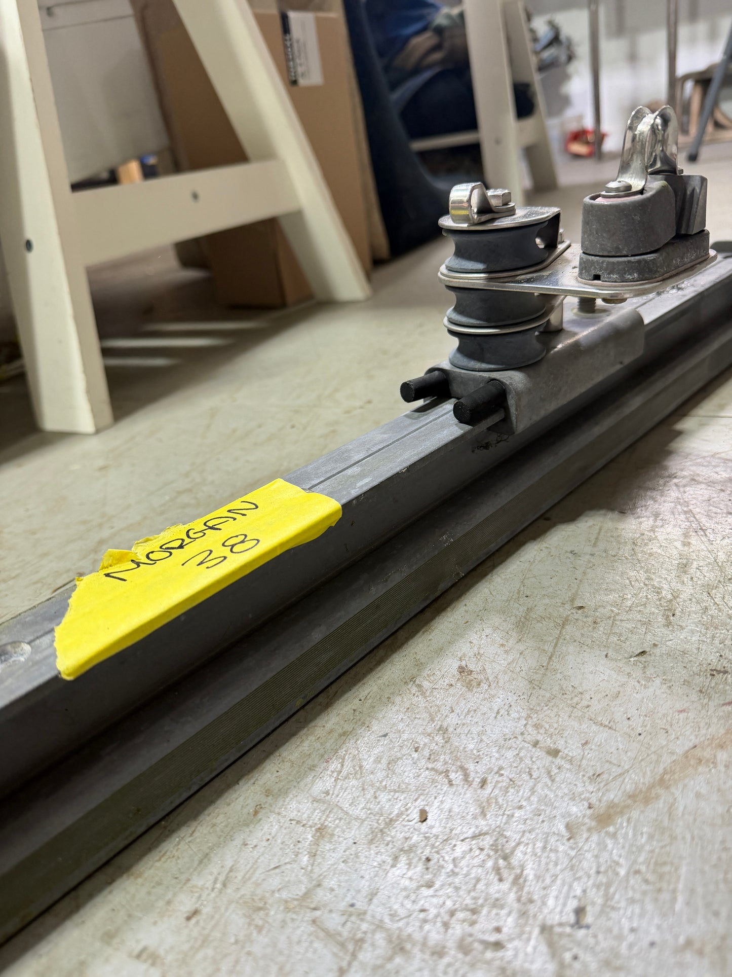 62 1/2" Long x 1 1/2" Track Width - Garhauer Traveler OFF Catalina Morgan 38
