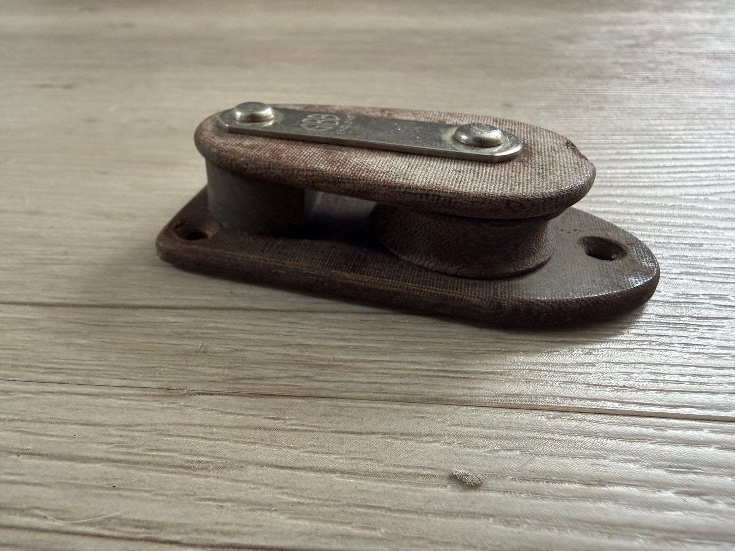 GIBB #1 Tufnol Cheek Block - 1" Sheave - 1/4" Line