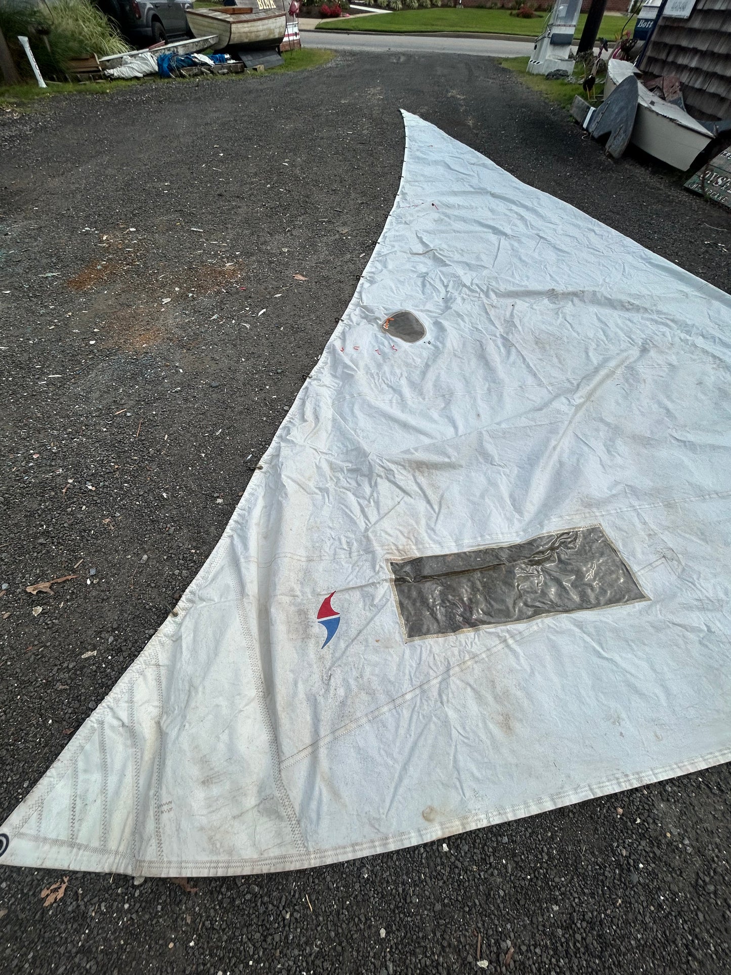 Texas Marine 30 Sail – Hank-On Headsail – 32’10” Luff x 30’9” Leech x 14’ Foot