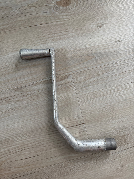 Aluminum Winch Handle / Crank - 1/2" Inside Square x 7/8" Diameter