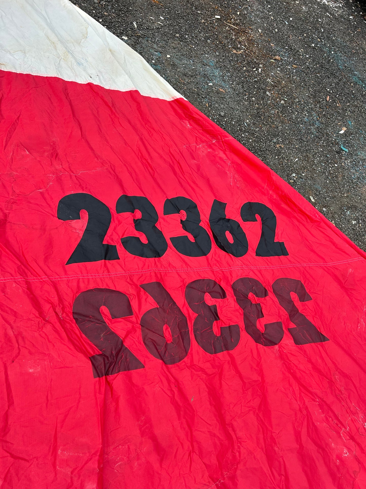 Working Jib / Storm Jib – Hank-On Sail 27’ 3” × 24’ × 17’ 9”