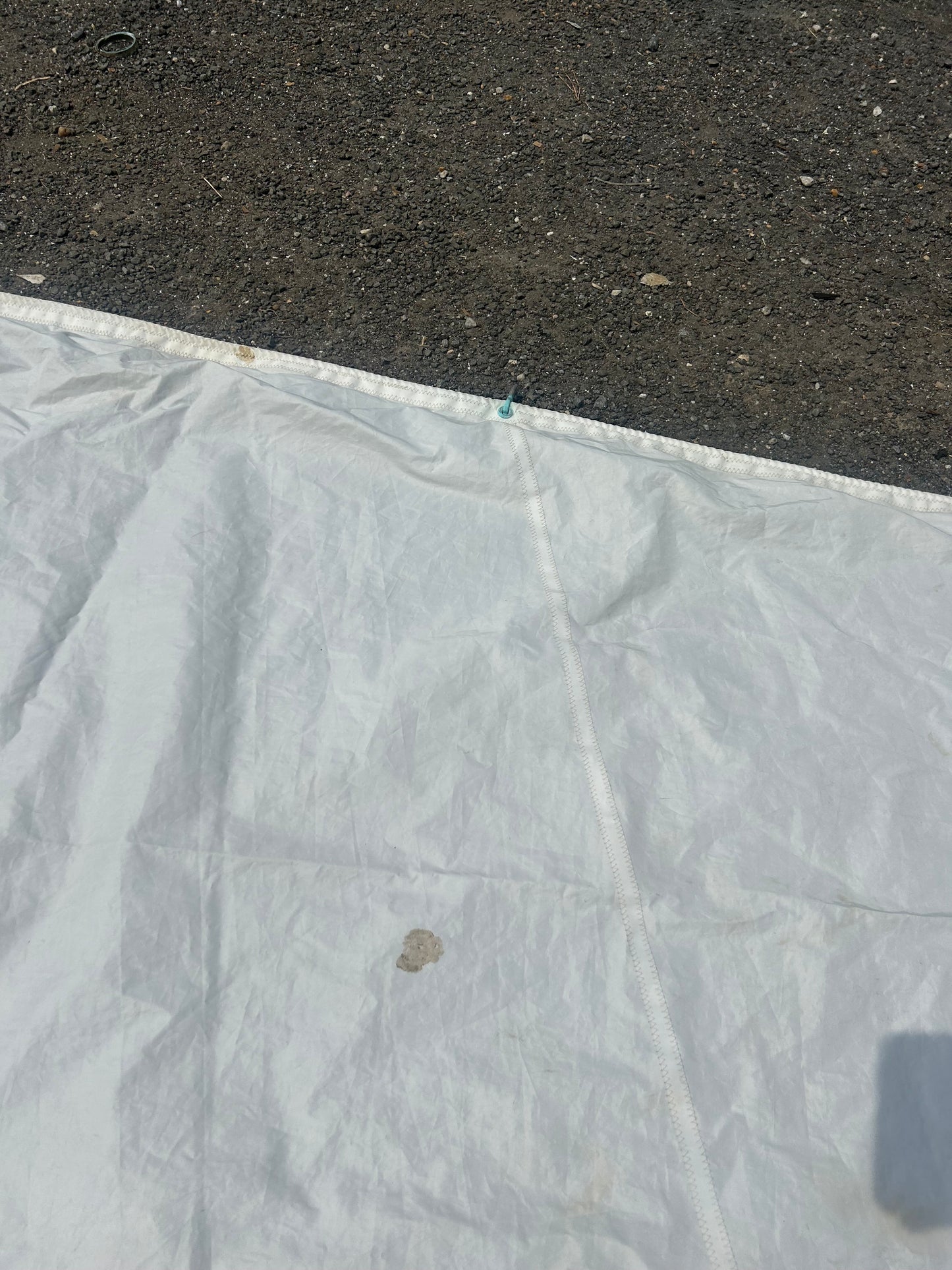Headsail Hank-On  31’1” x 28’3” x 12’ White Dacron