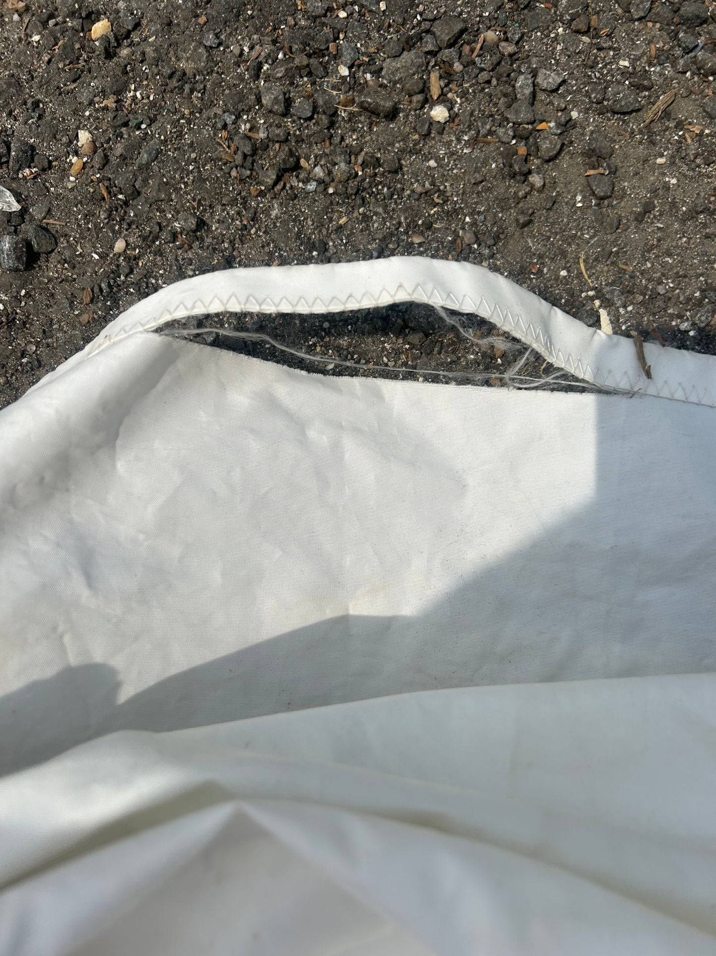 Headsail Hank-On  31’1” x 28’3” x 12’ White Dacron