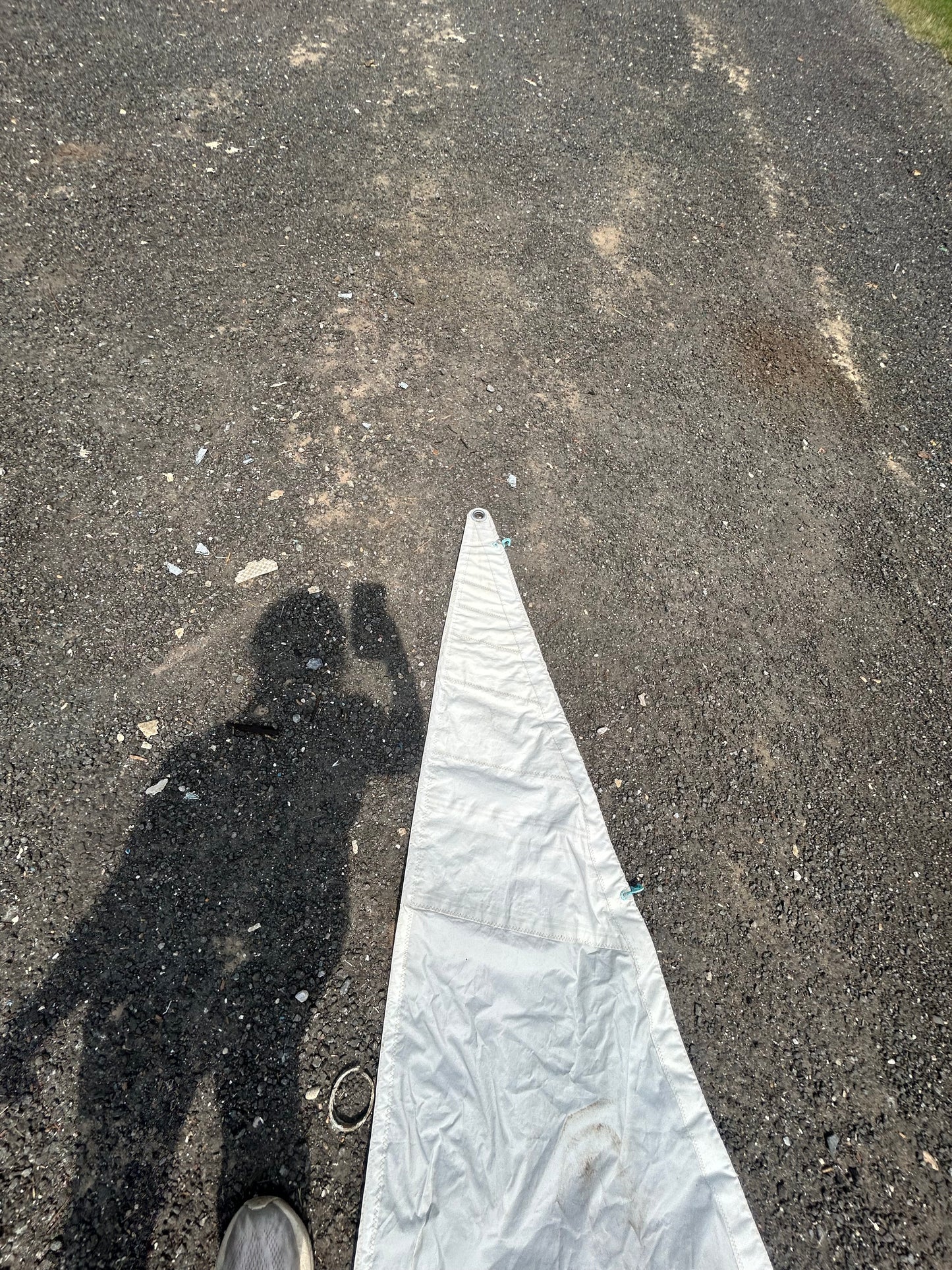 Hood Sail 25’1” x 26’1” x 17’8” – Used Hank-On Genoa/Jib Sail