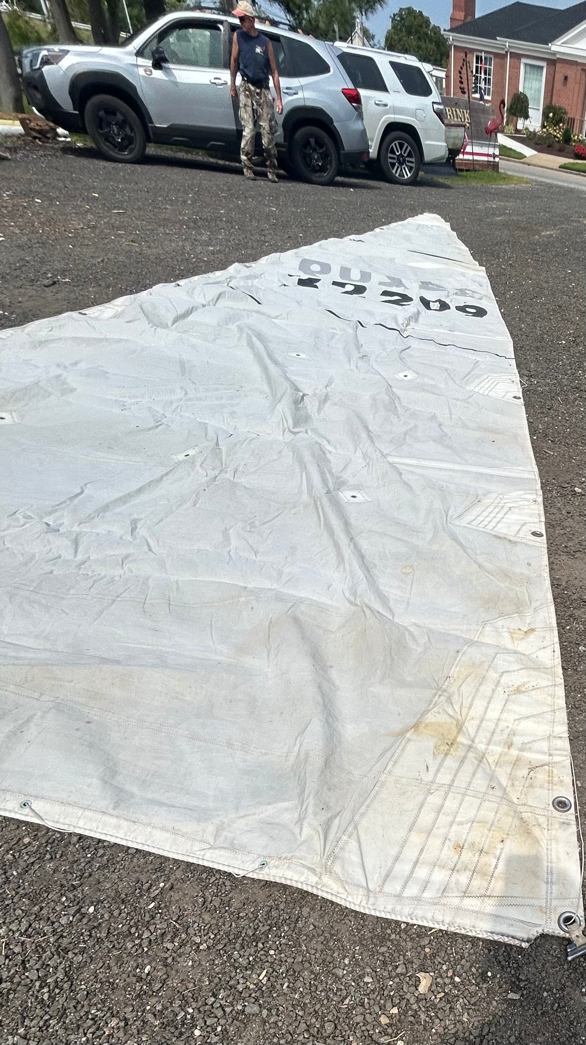 Cressy Sails Headsail 33’6” Luff 36’ Leech 10’5” Foot