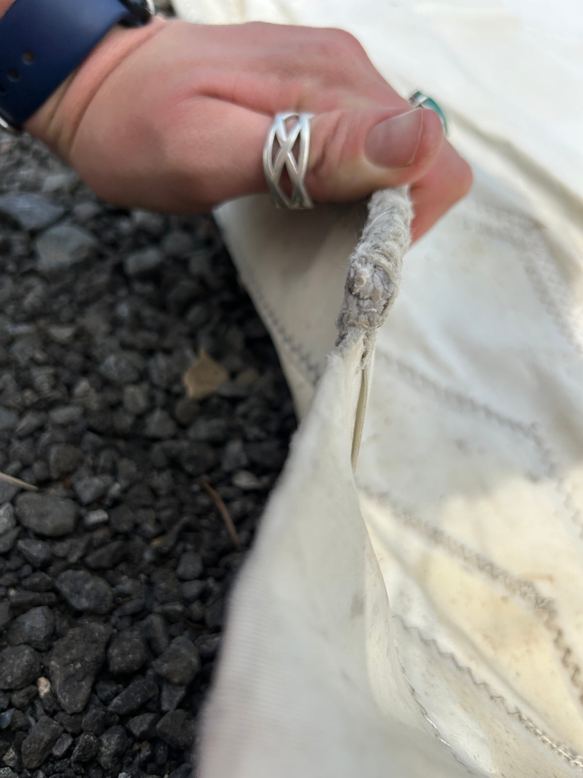 Cressy Sails Headsail 33’6” Luff 36’ Leech 10’5” Foot