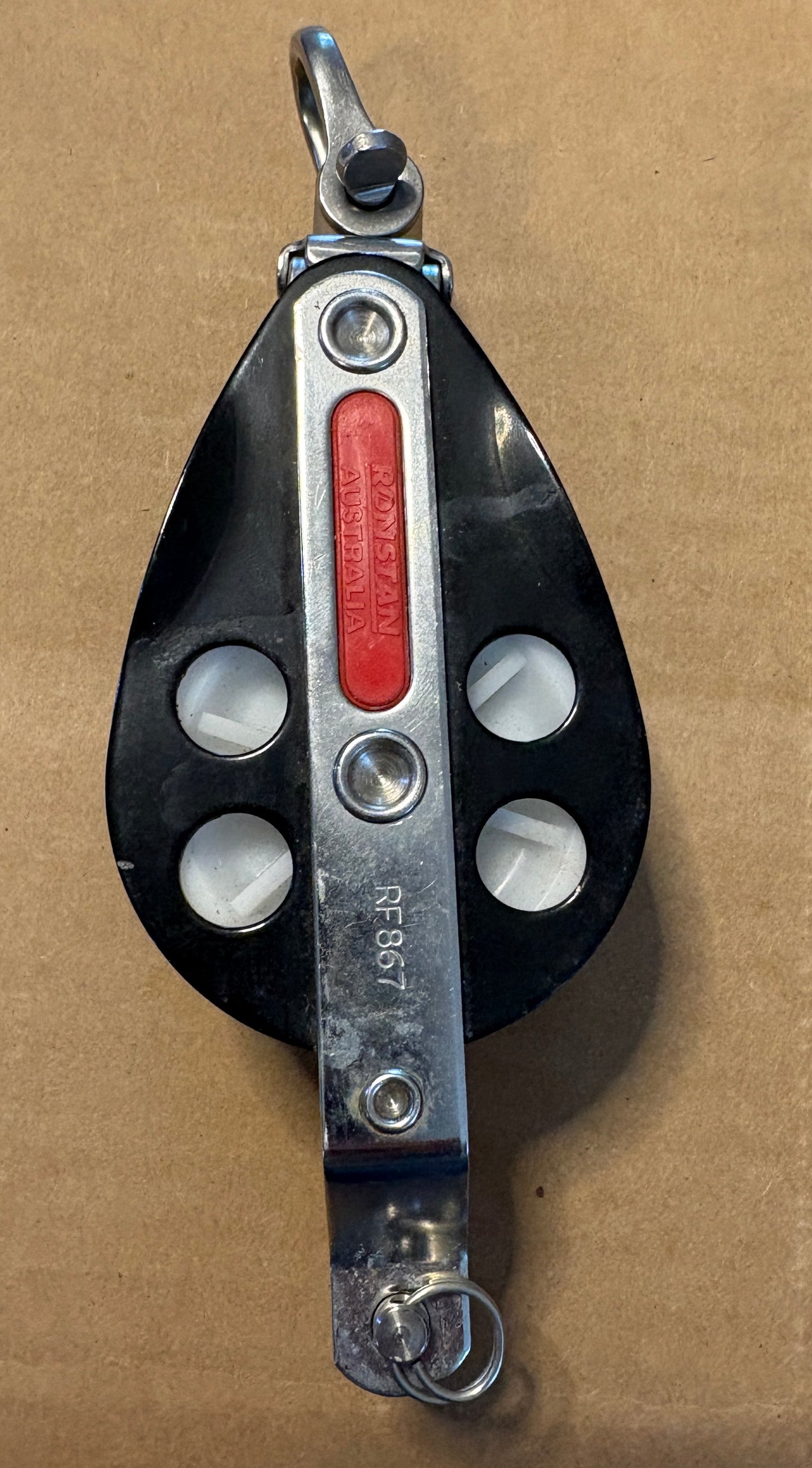 Ronstan RF867 Double Sheave Block  NEW