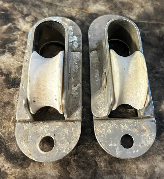 PAIR Ronstan Aluminum Exit Blocks 2-3/4” x 1”