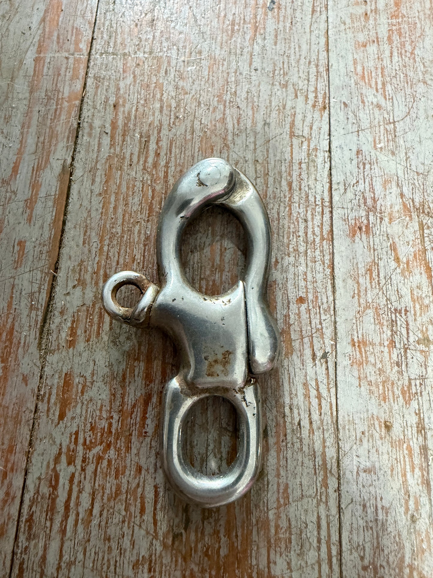 Stainless Steel (GIBB?) Fixed Bail Shackle - 1/2" x 11/16" Bail