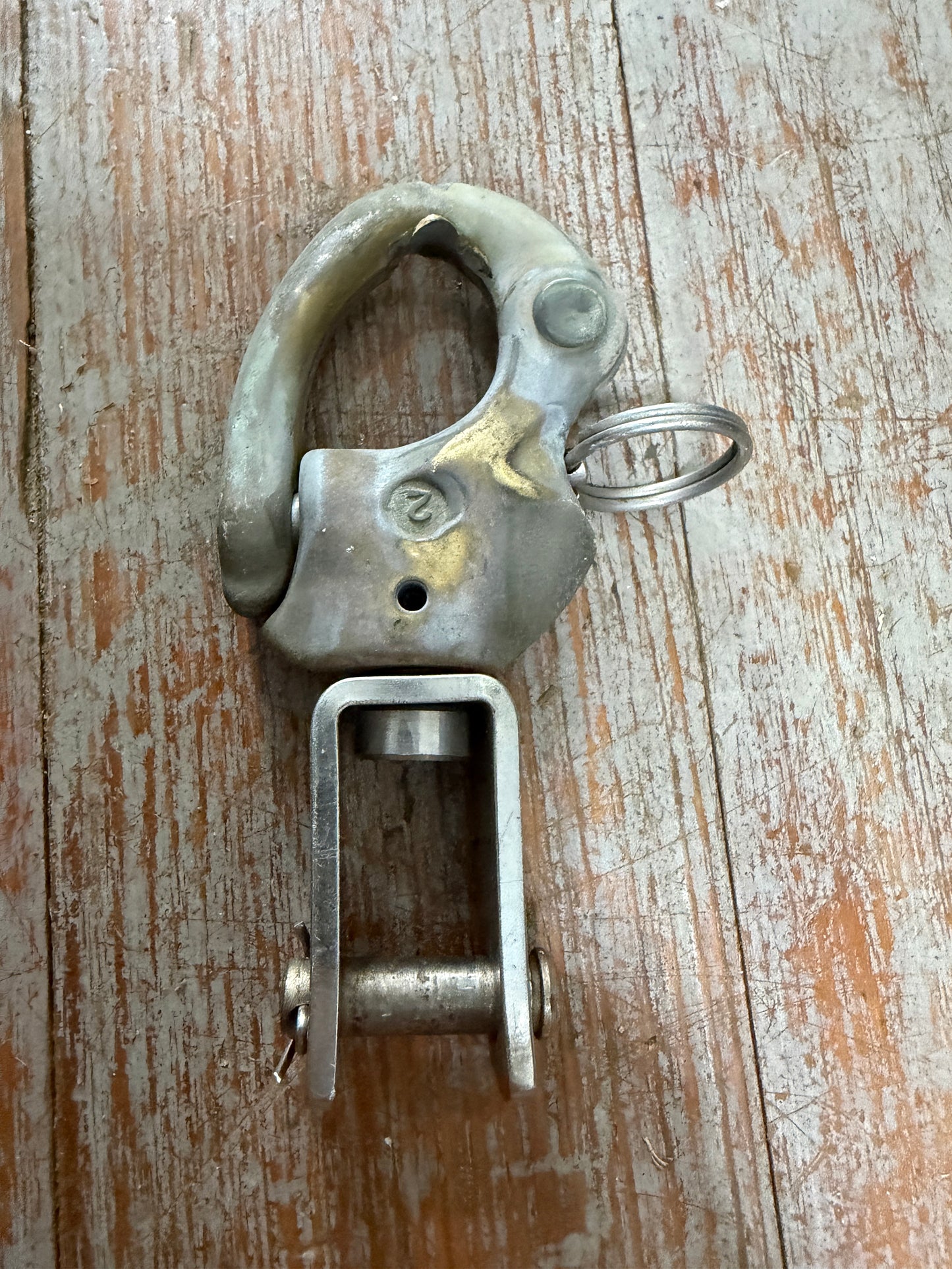 Bronze Merriman #2 With Stainless Forked Bail - 5/8" Width