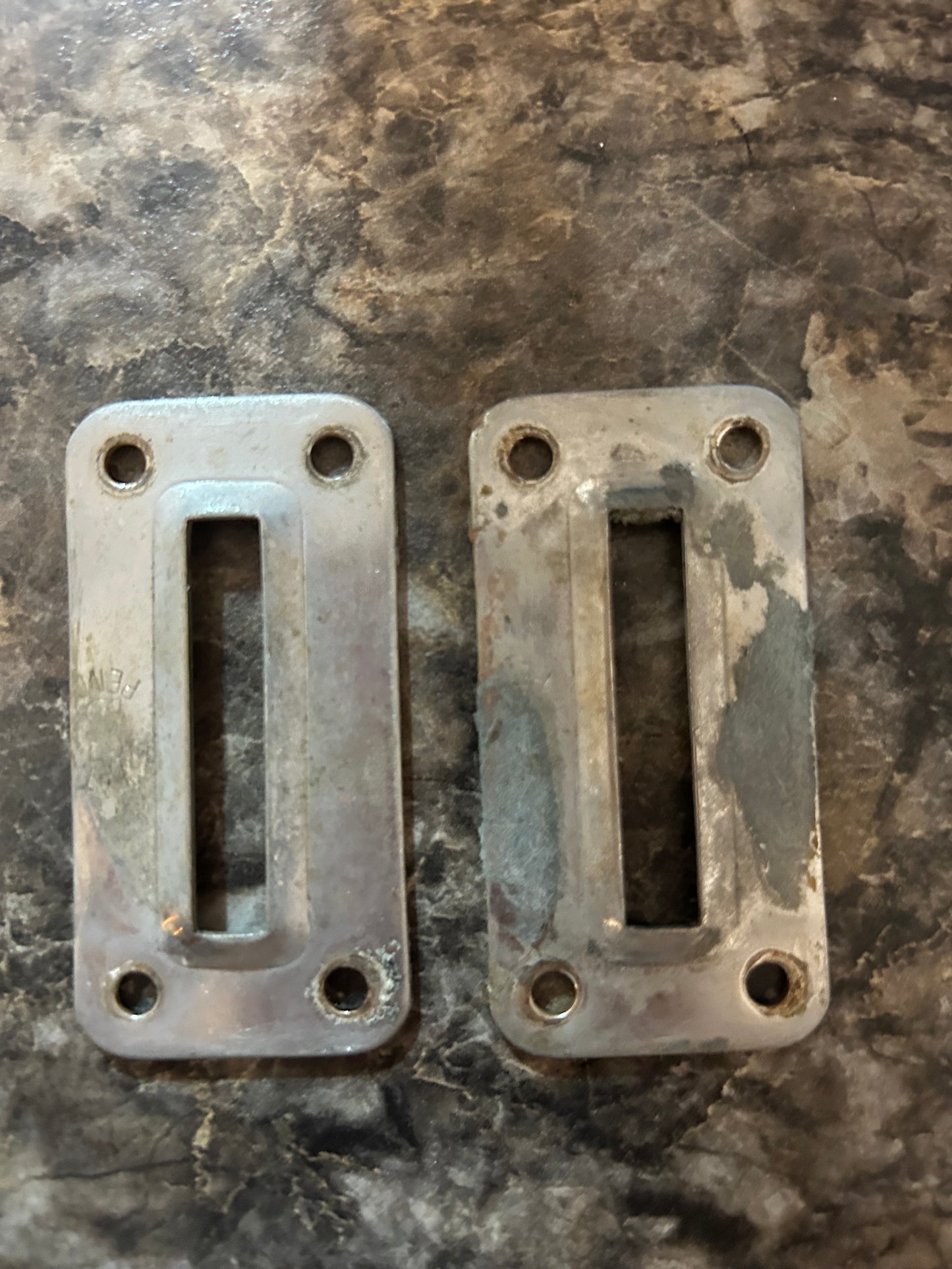Chain Plate Cover Plates – Pair – 2 1/2” x 1 1/4”